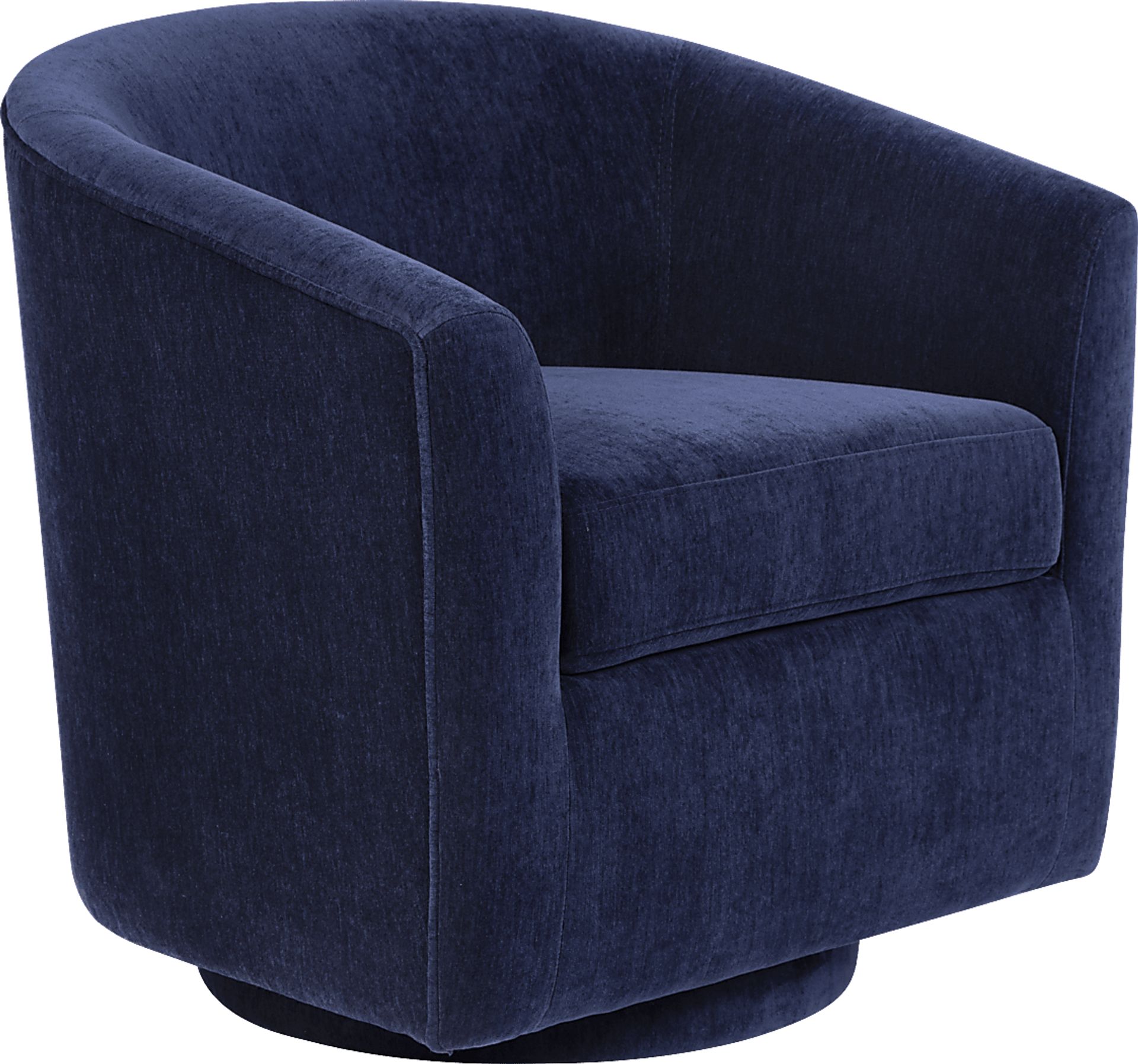 Mikaela Ink Swivel Accent Chair - Image 1