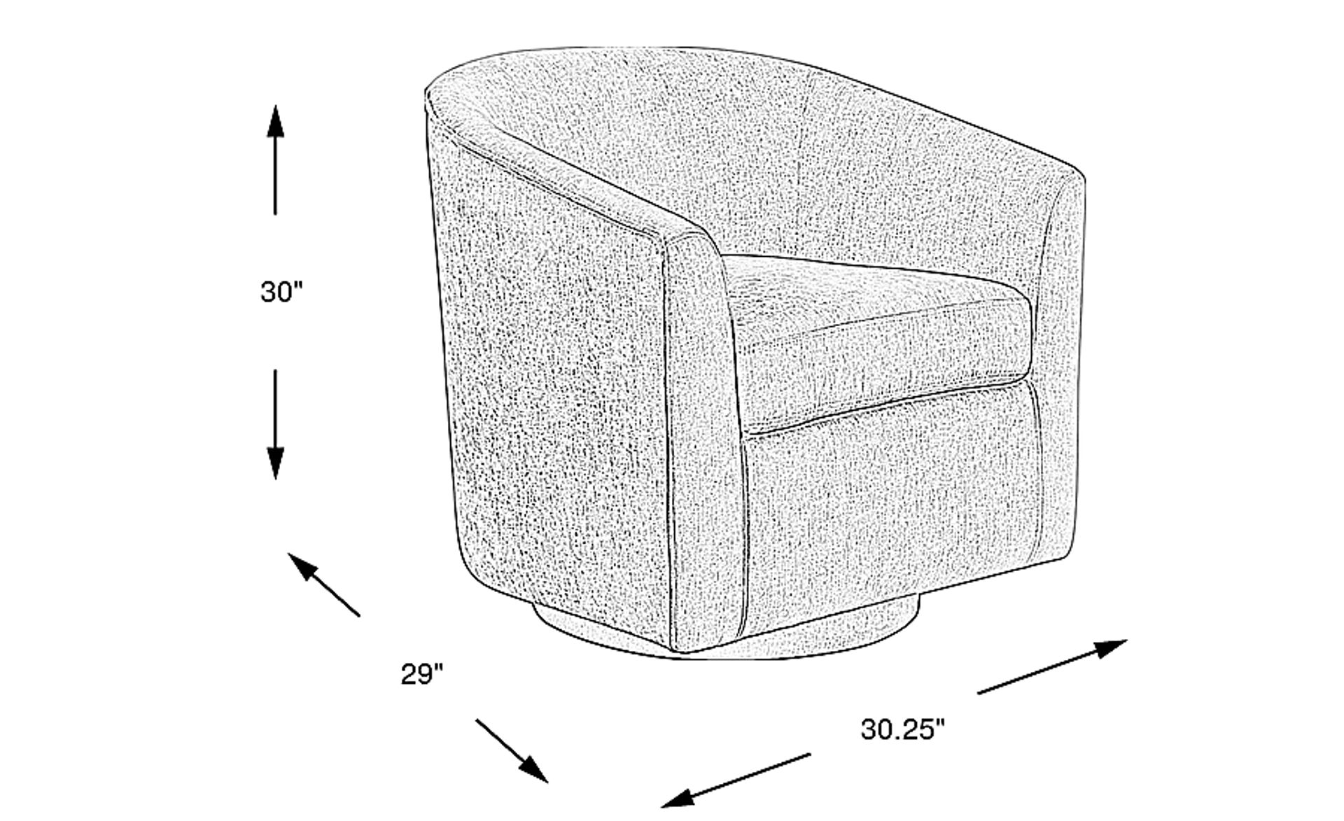 Dimension Image. Please refer to the Dimension Tab on this page for dimension details.