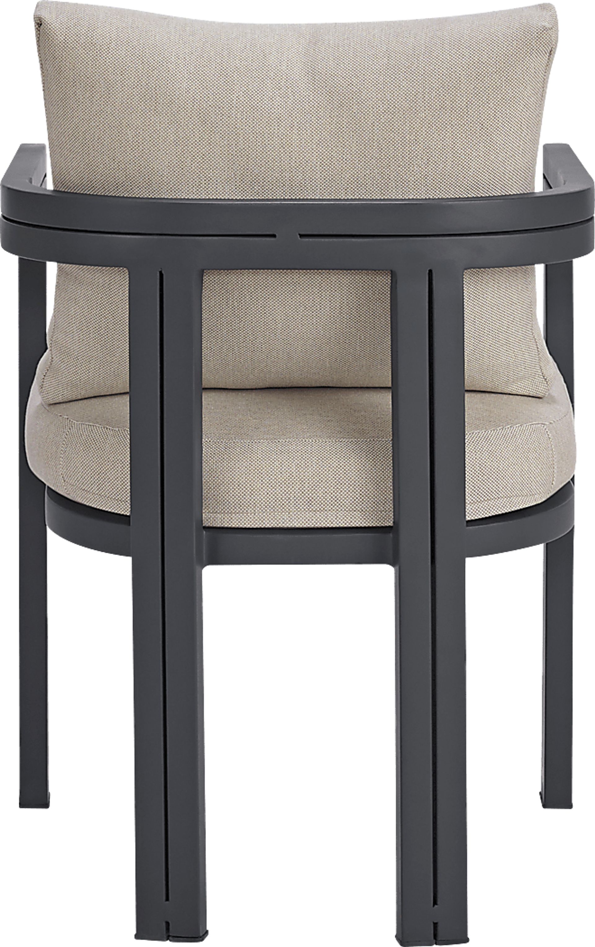 Mikayla Dark Gray Arm Chair - Image 5