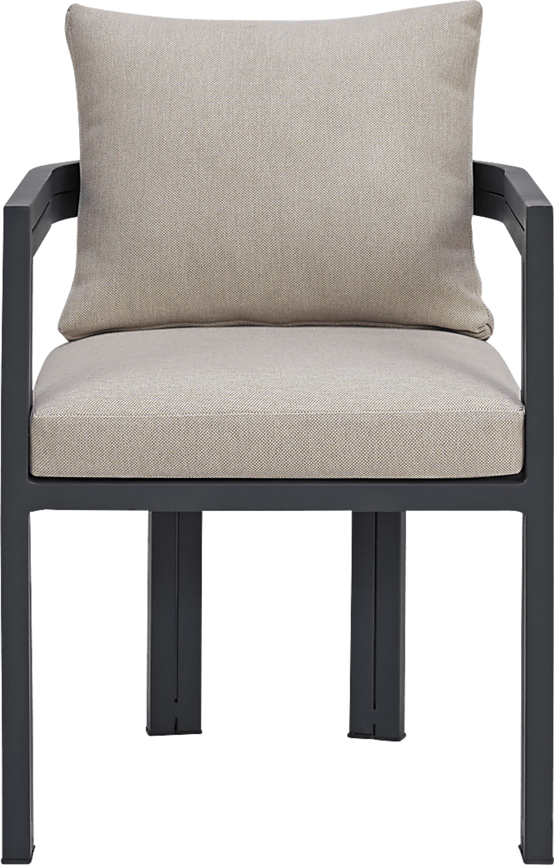 Mikayla Dark Gray Arm Chair - Image 7