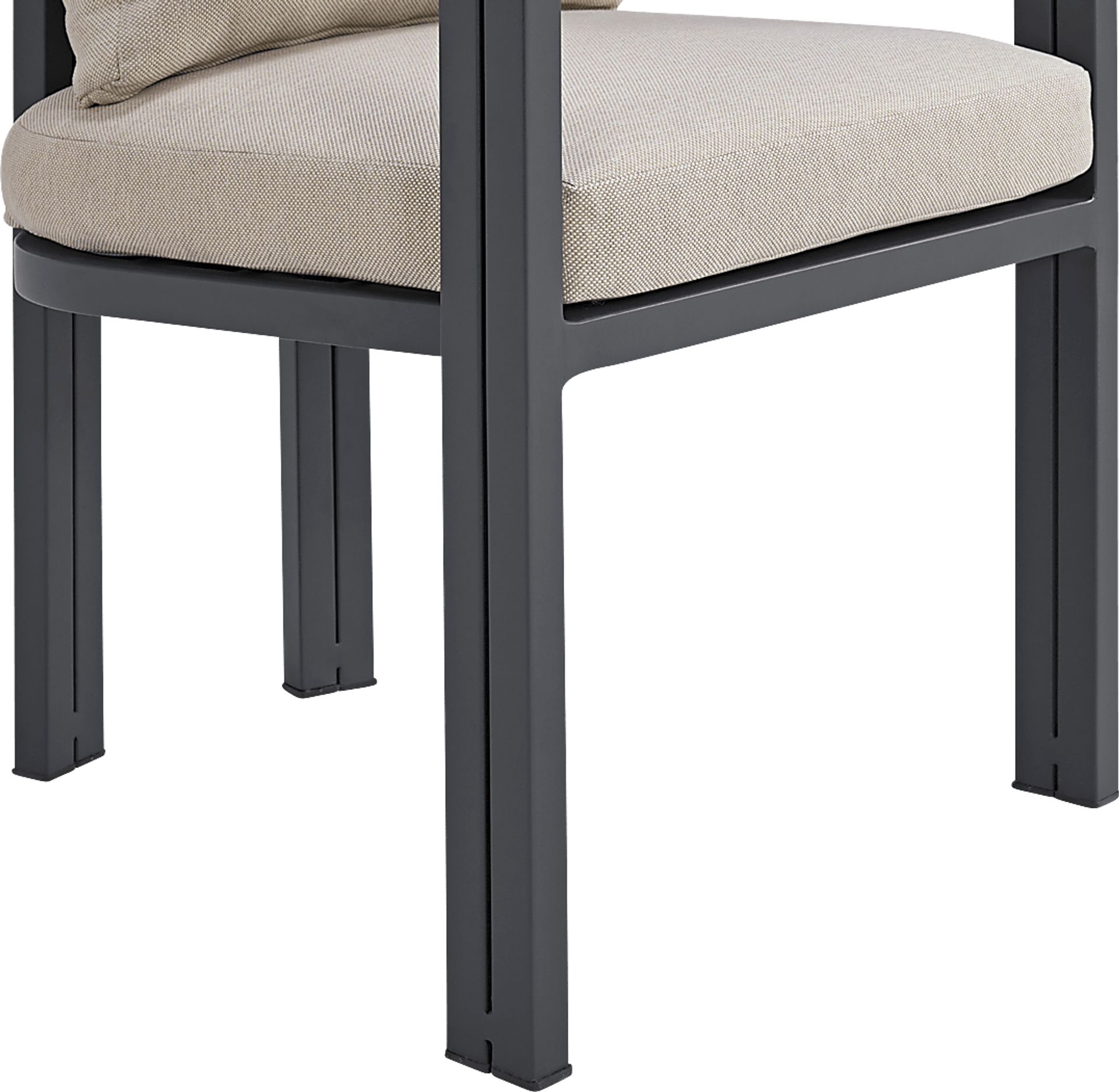 Mikayla Dark Gray Arm Chair - Image 8