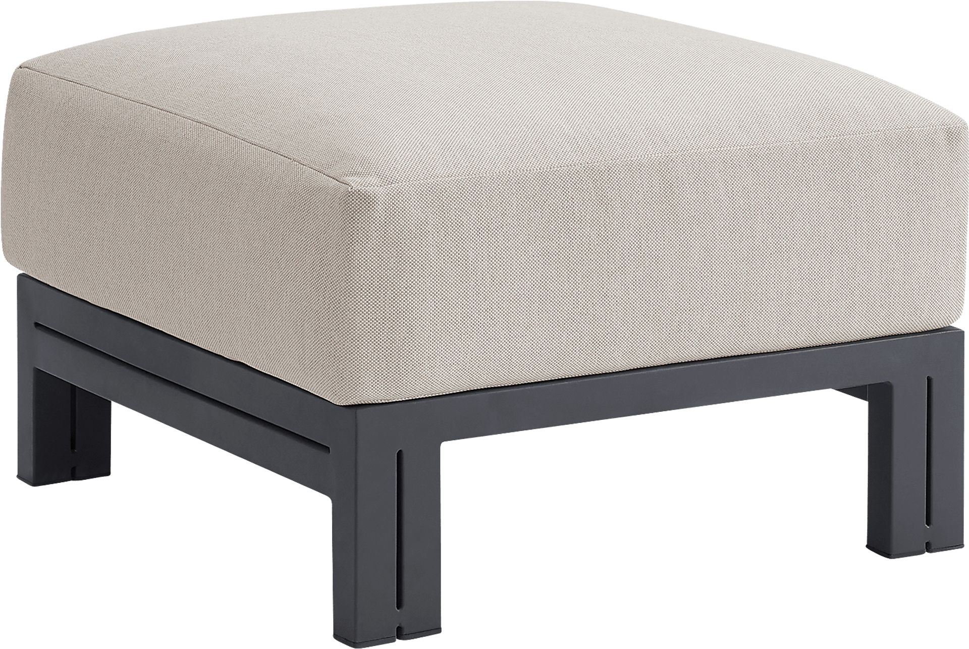 Mikayla Gray Ottoman - Image 1