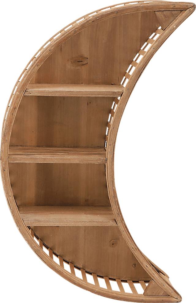 Mikemon Brown Wall Shelf - Thumbnail - Image 1