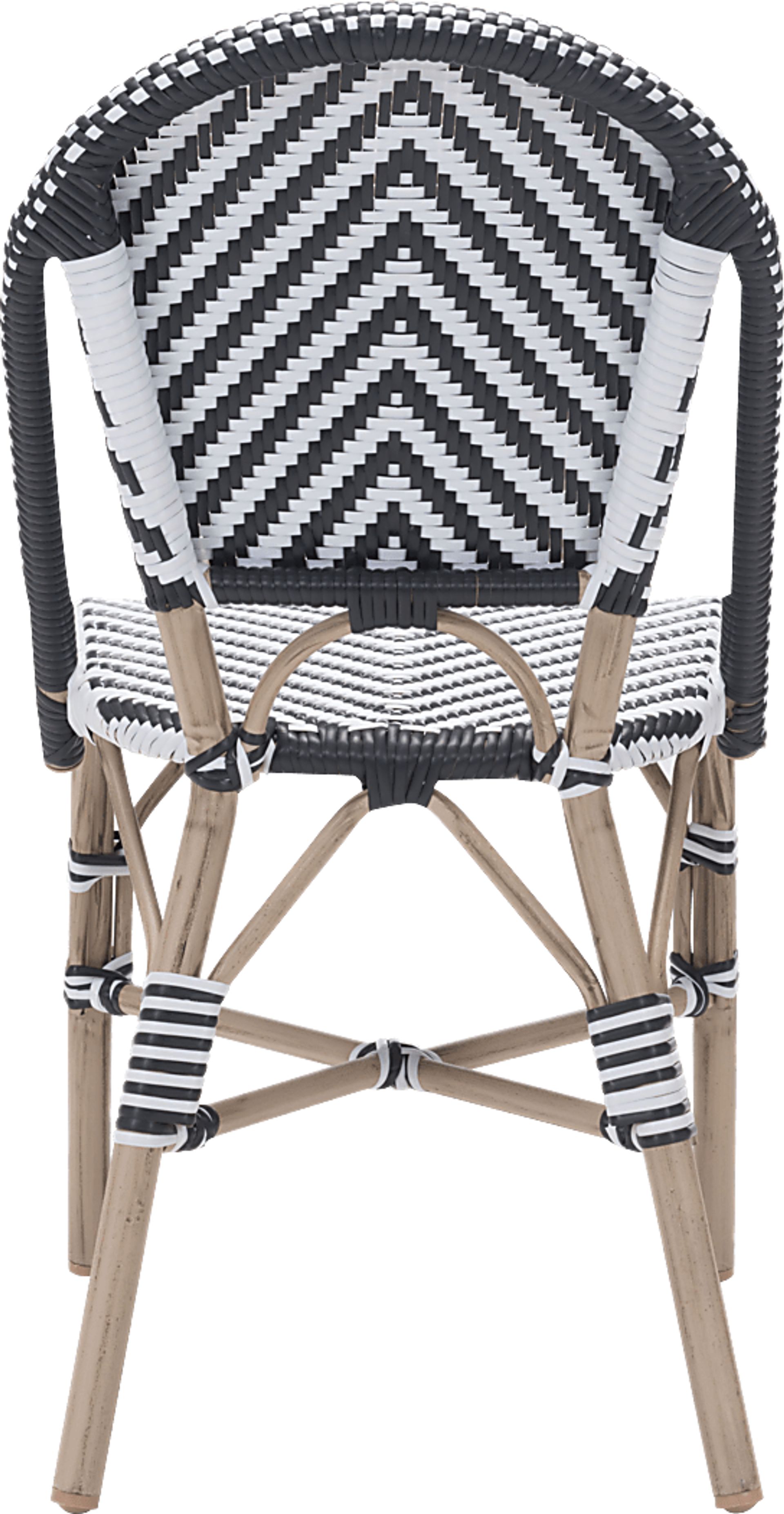 Miki Bay Black Side Chair, Set of 2 - Image 4