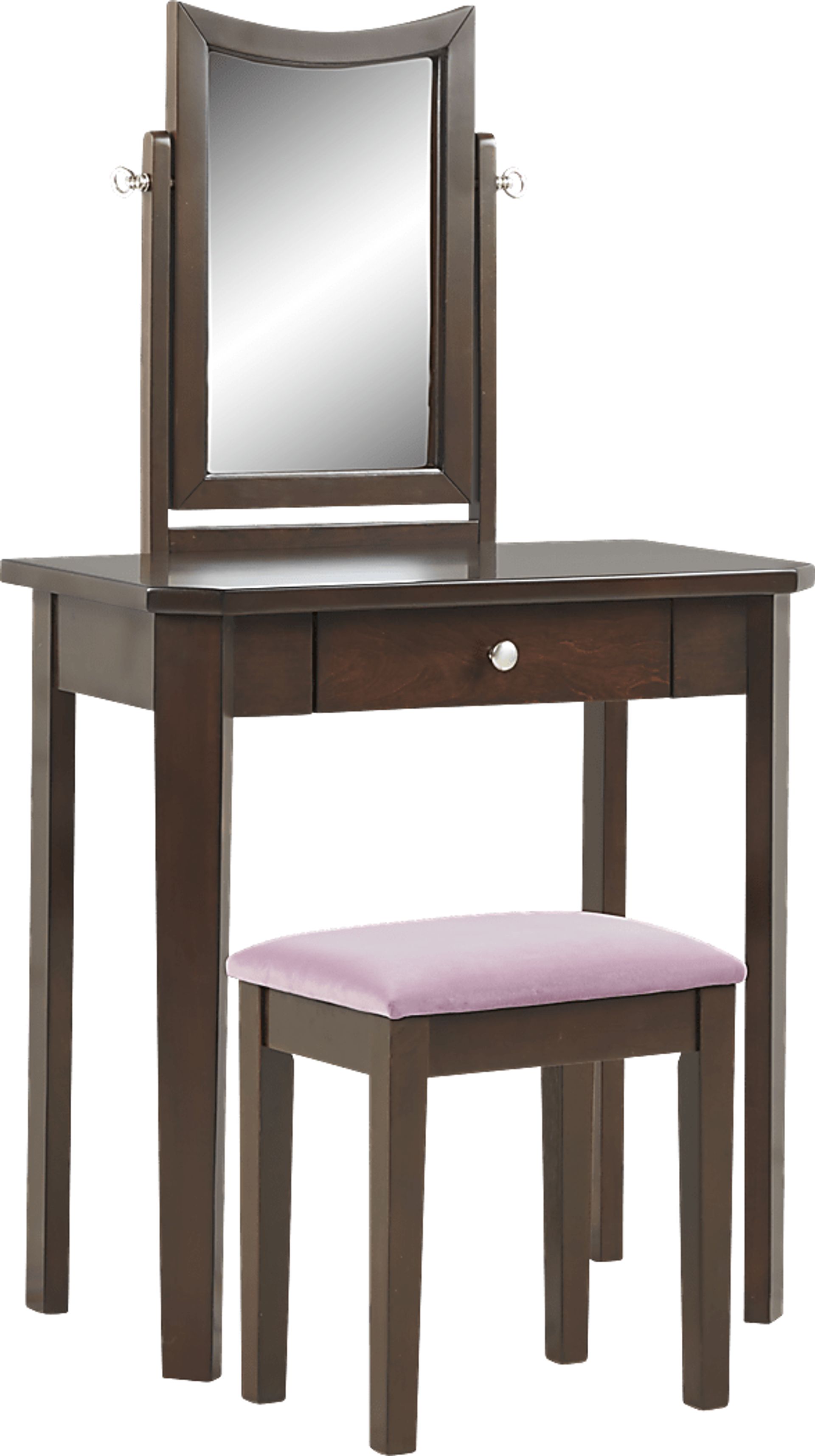 Kids Mila Place Espresso Vanity Set - Image 1