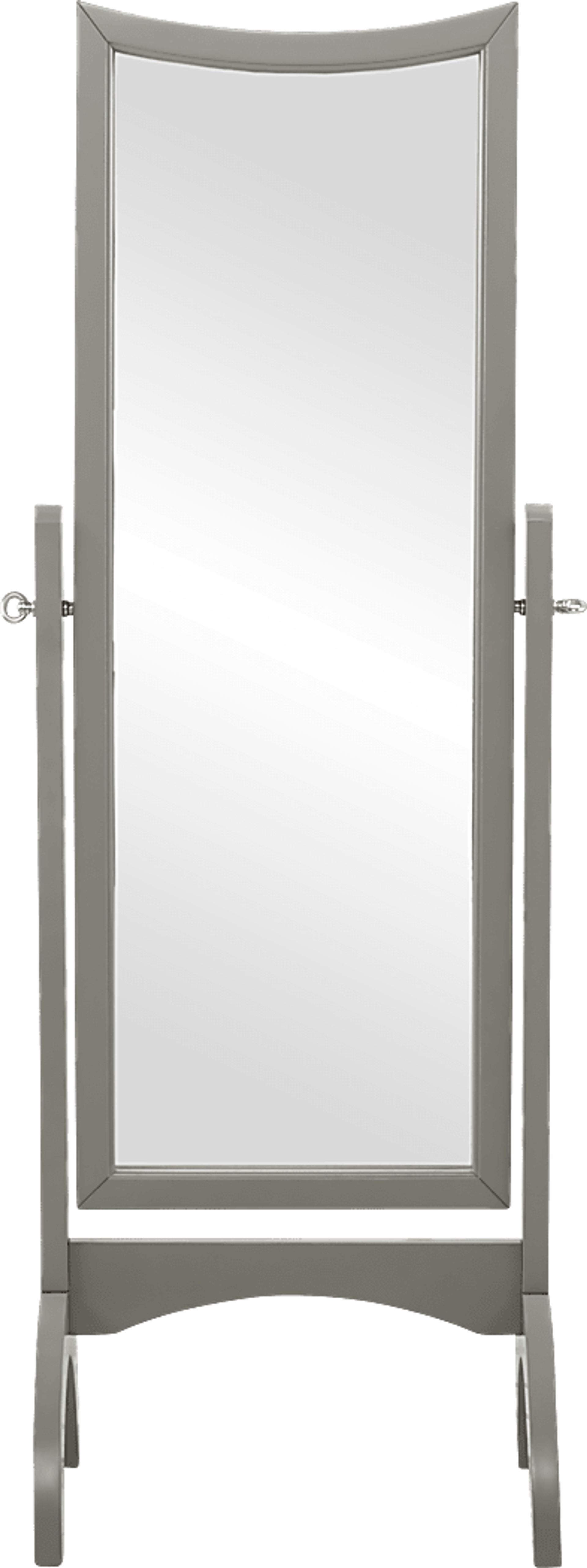 Kids Mila Place Gray Cheval Mirror - Image 1