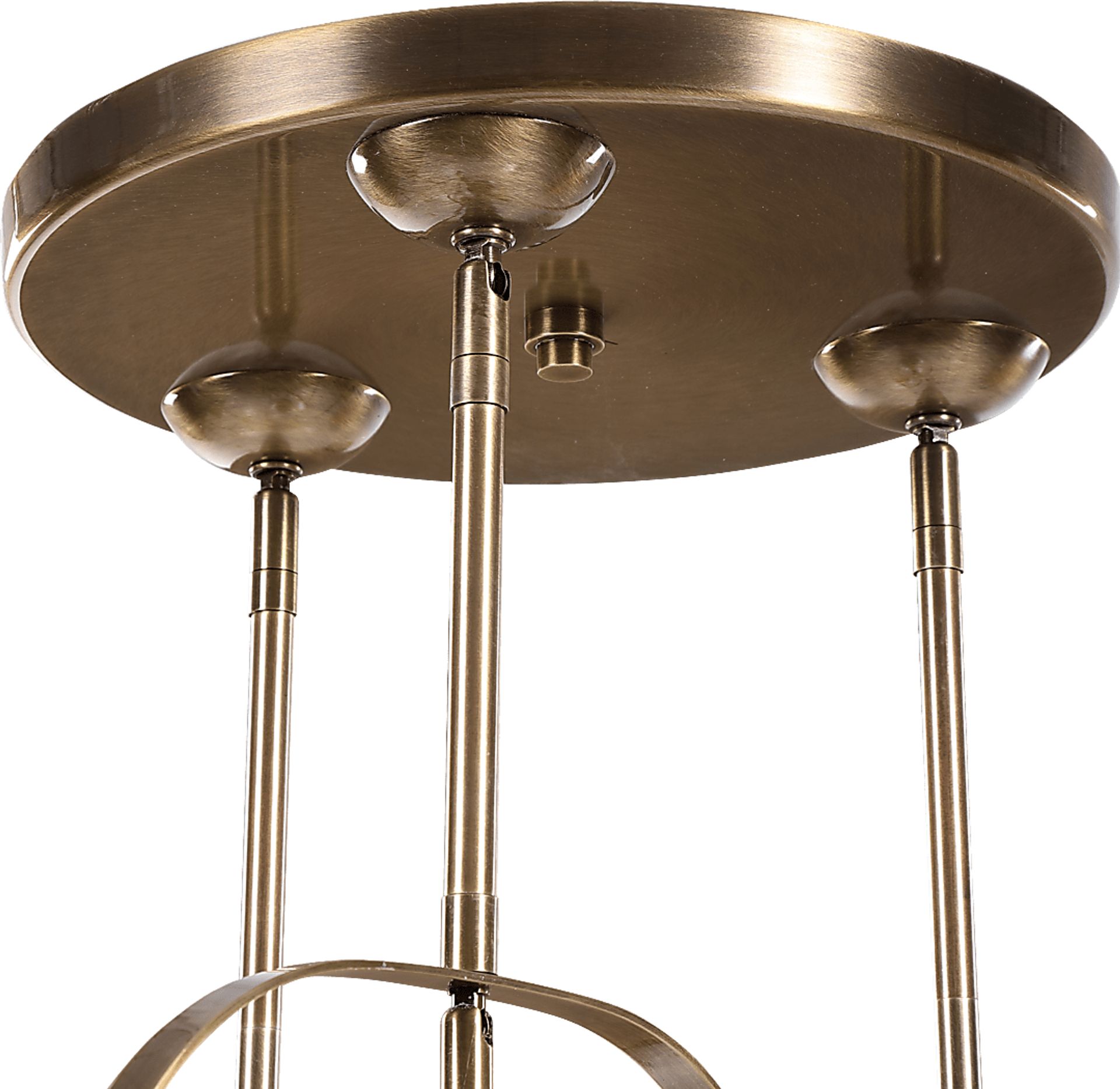 Mila Sea Brass Chandelier - Image 4