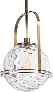 Mila Sea Brass Pendant