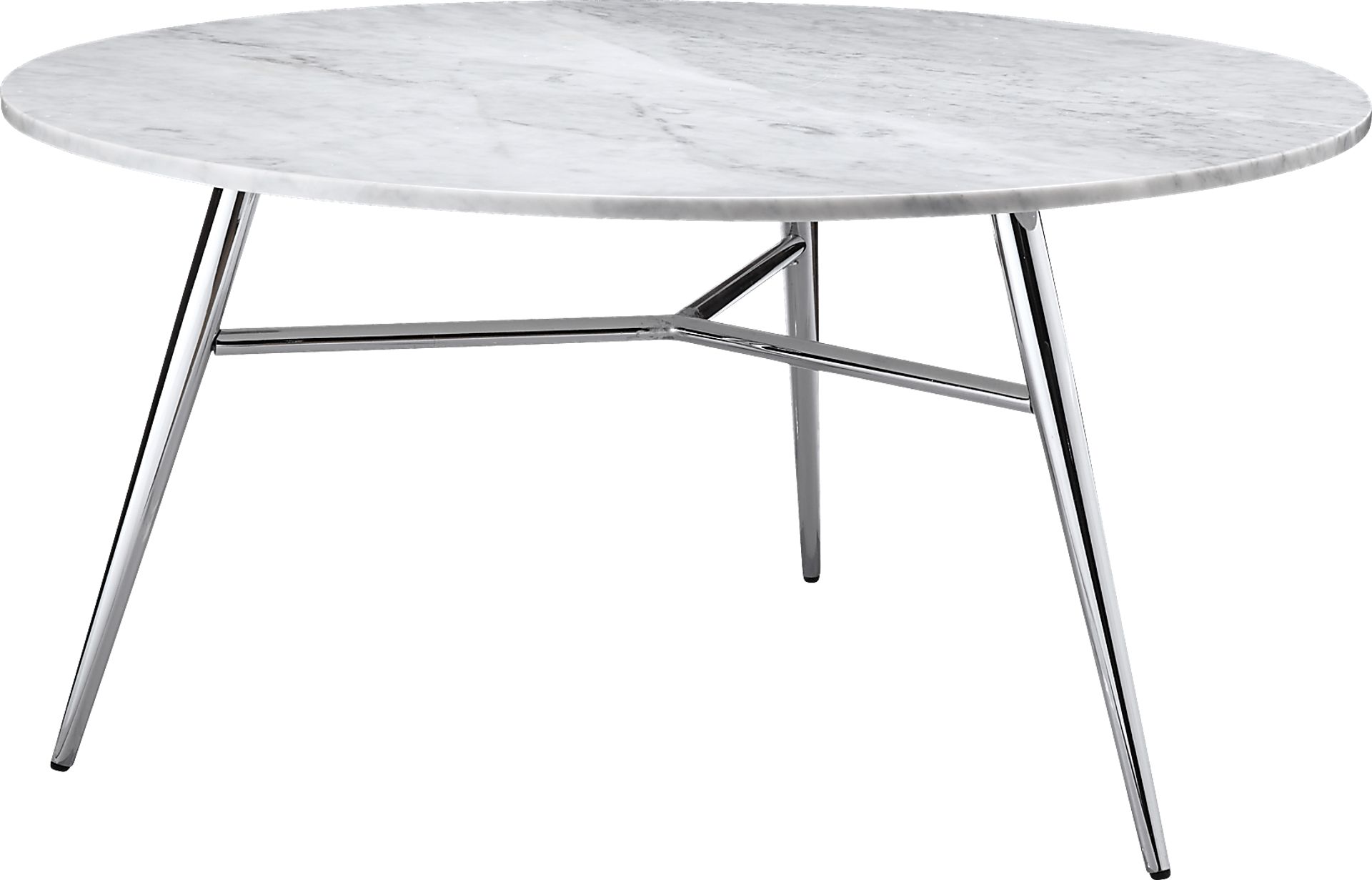 Milada White Cocktail Table - Image 2