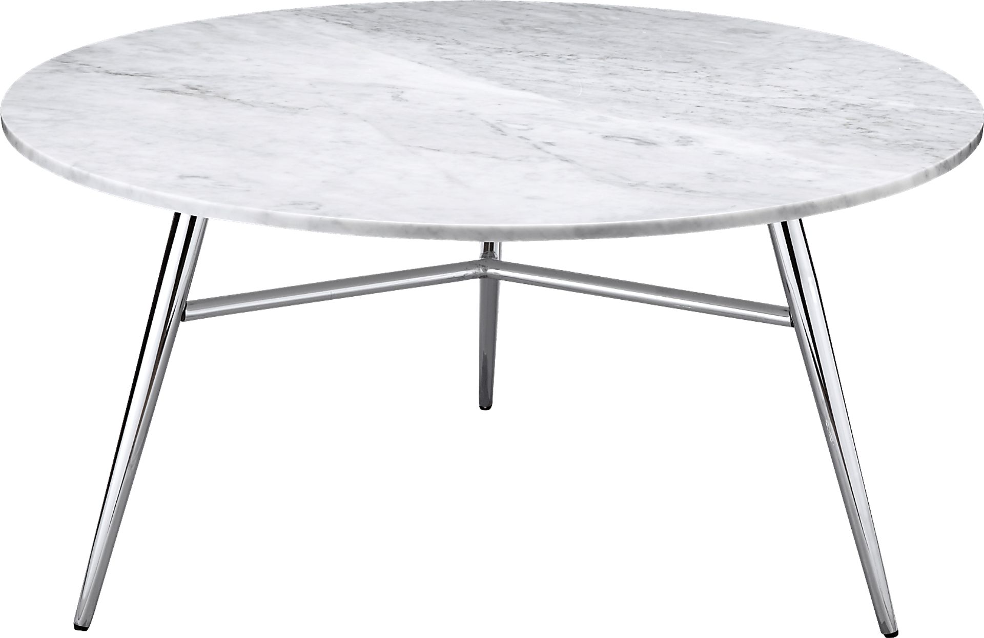 Milada White Cocktail Table - Image 1