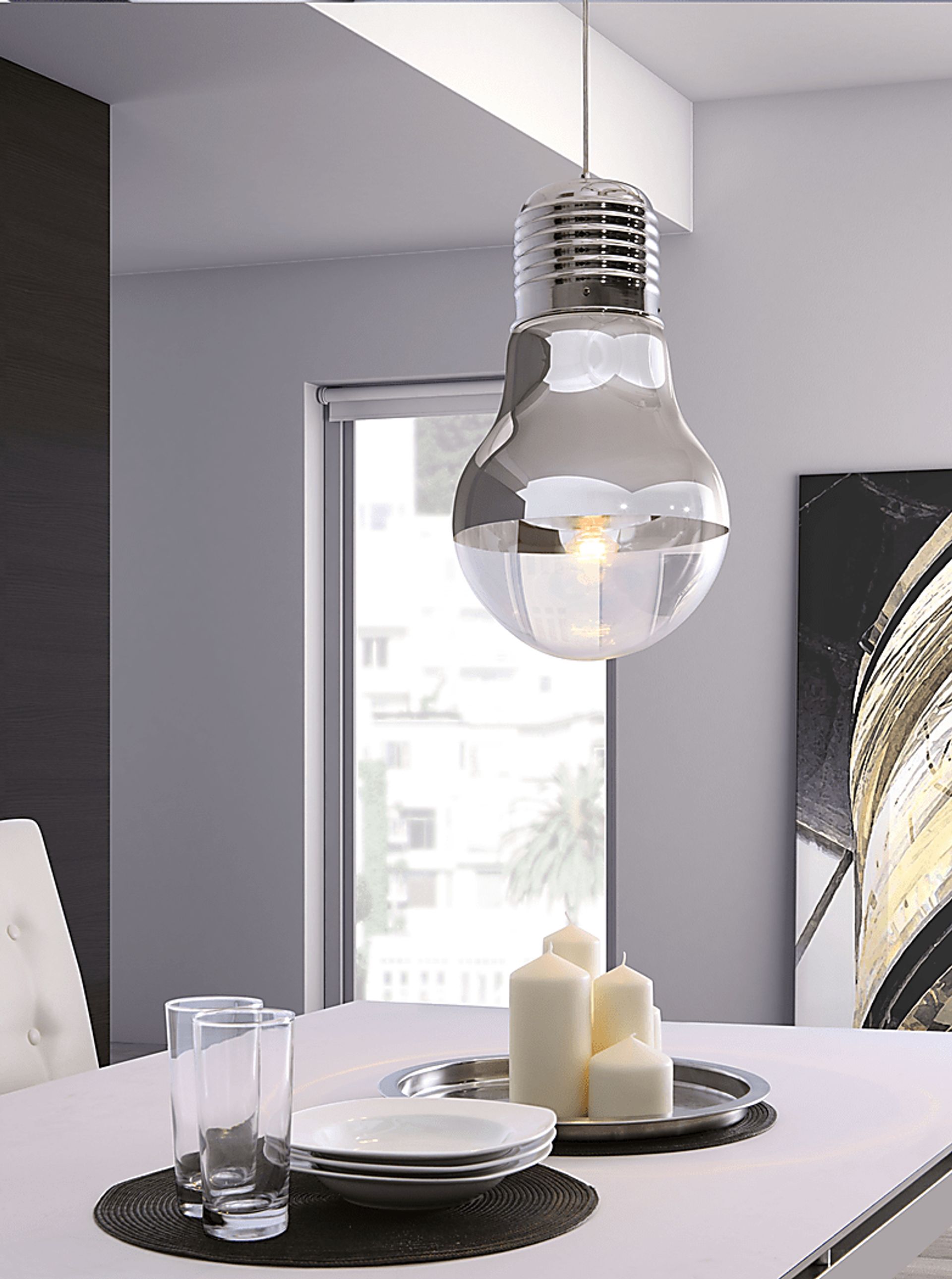 Milander Cove Chrome Chandelier - Image 2