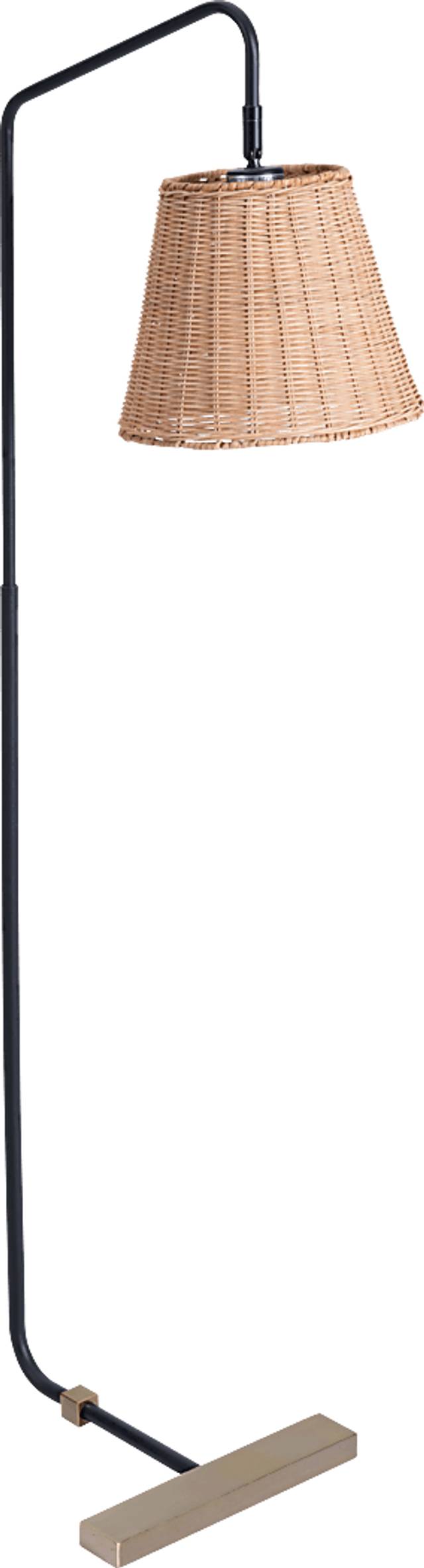 Milanese Point Natural Floor Lamp - Thumbnail - Image 2