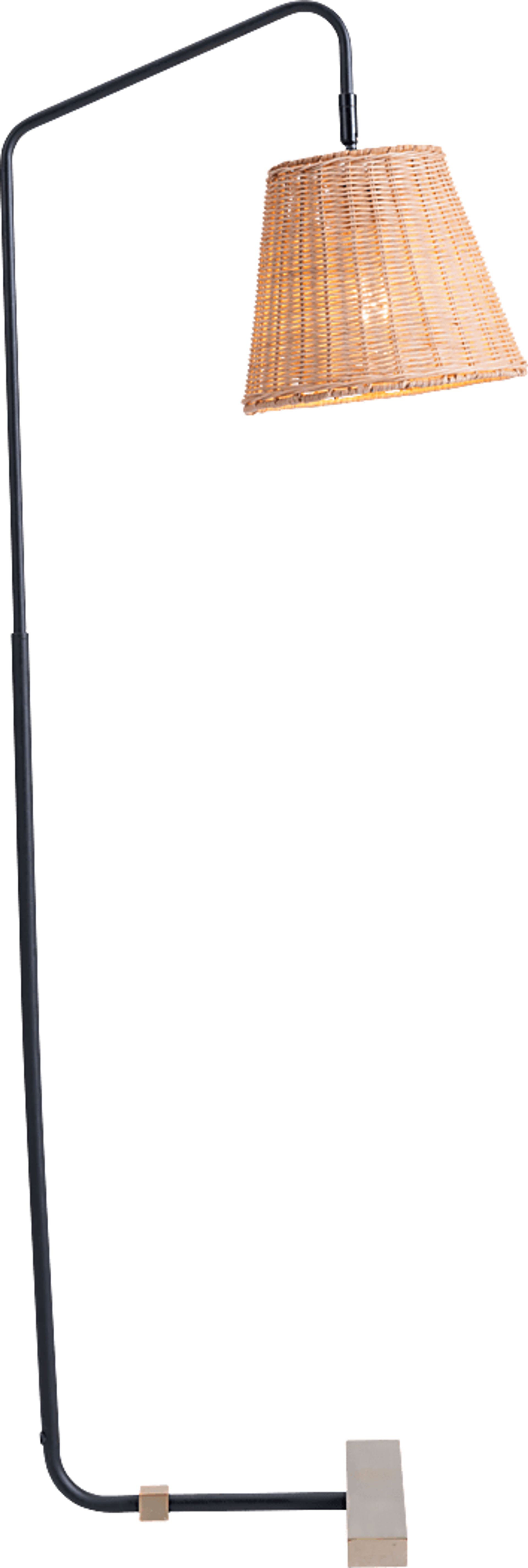Milanese Point Natural Floor Lamp - Image 3
