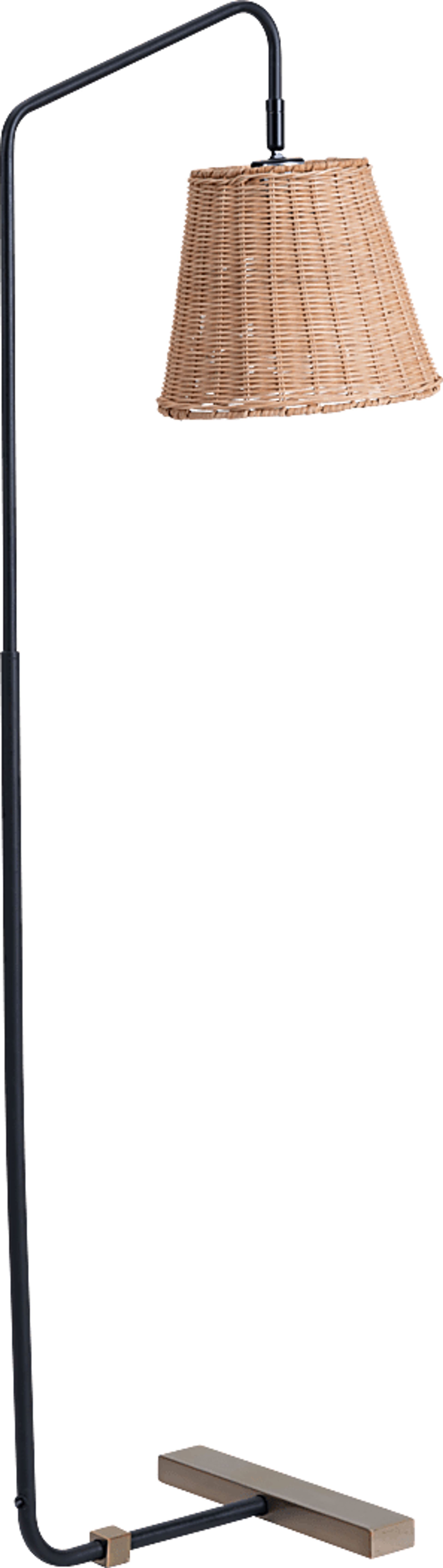 Milanese Point Natural Floor Lamp - Image 8