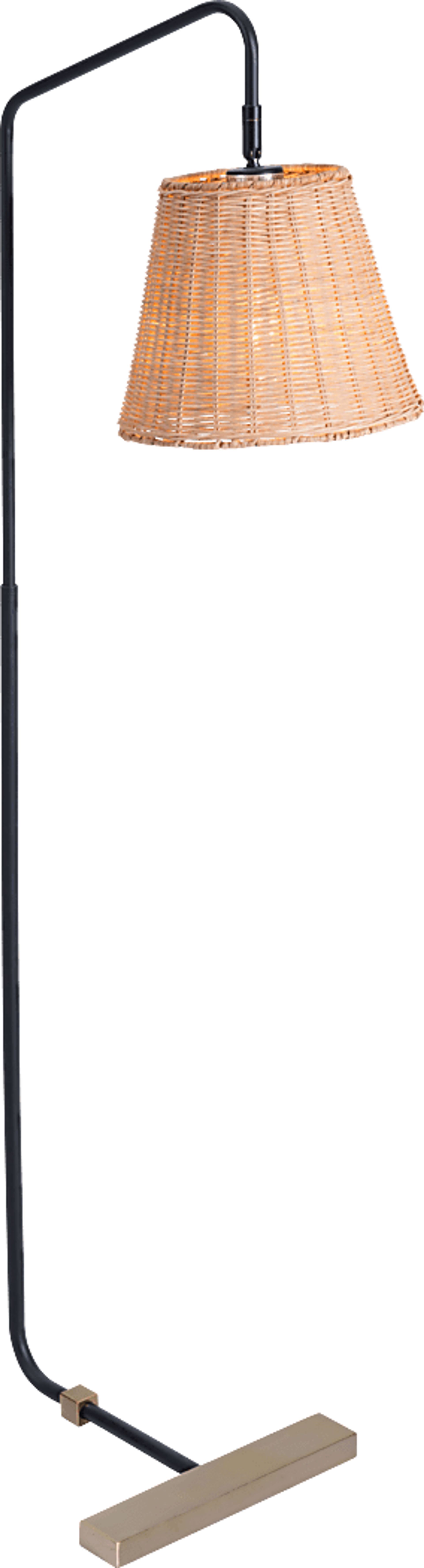 Milanese Point Natural Floor Lamp - Image 1