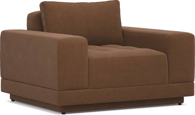 Milano Brown Chair - Thumbnail - Image 1