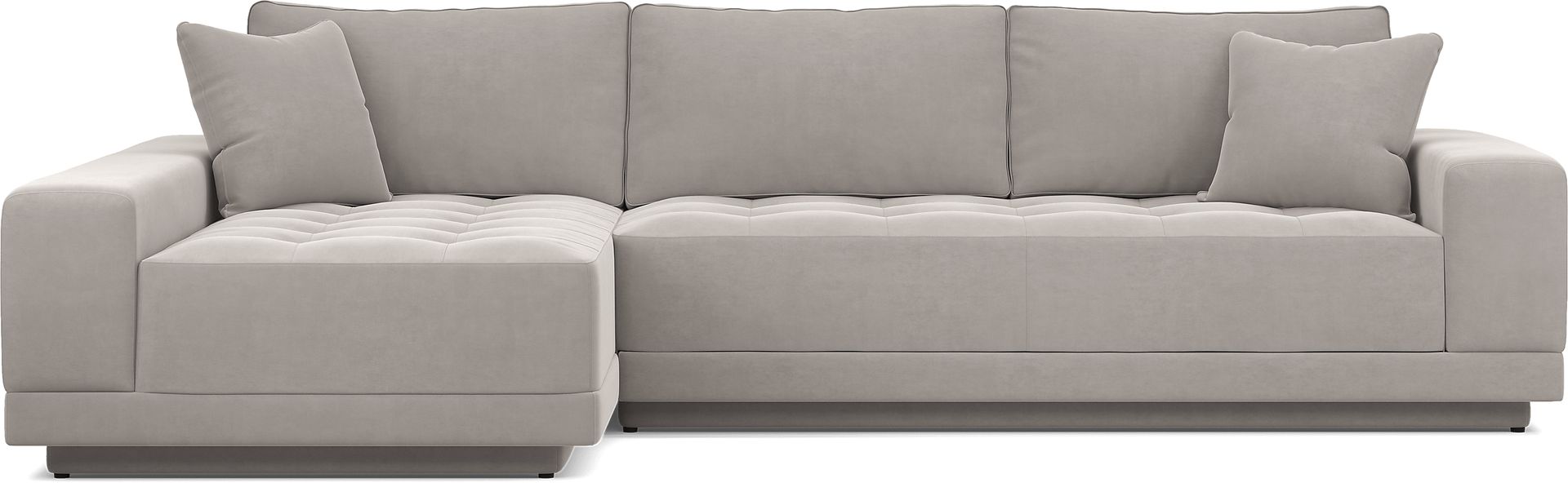 Milano Platinum 2 Pc Sectional - Image 1