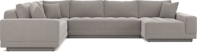 Milano Platinum 4 Pc Sectional - Thumbnail - Image 3