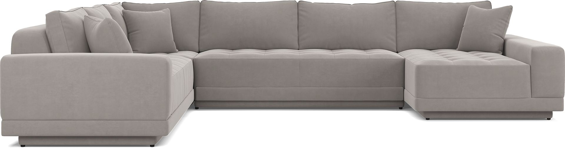 Milano Platinum 4 Pc Sectional - Image 3