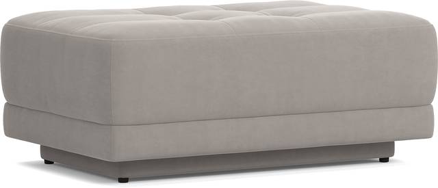 Milano Platinum Ottoman - Thumbnail - Image 2