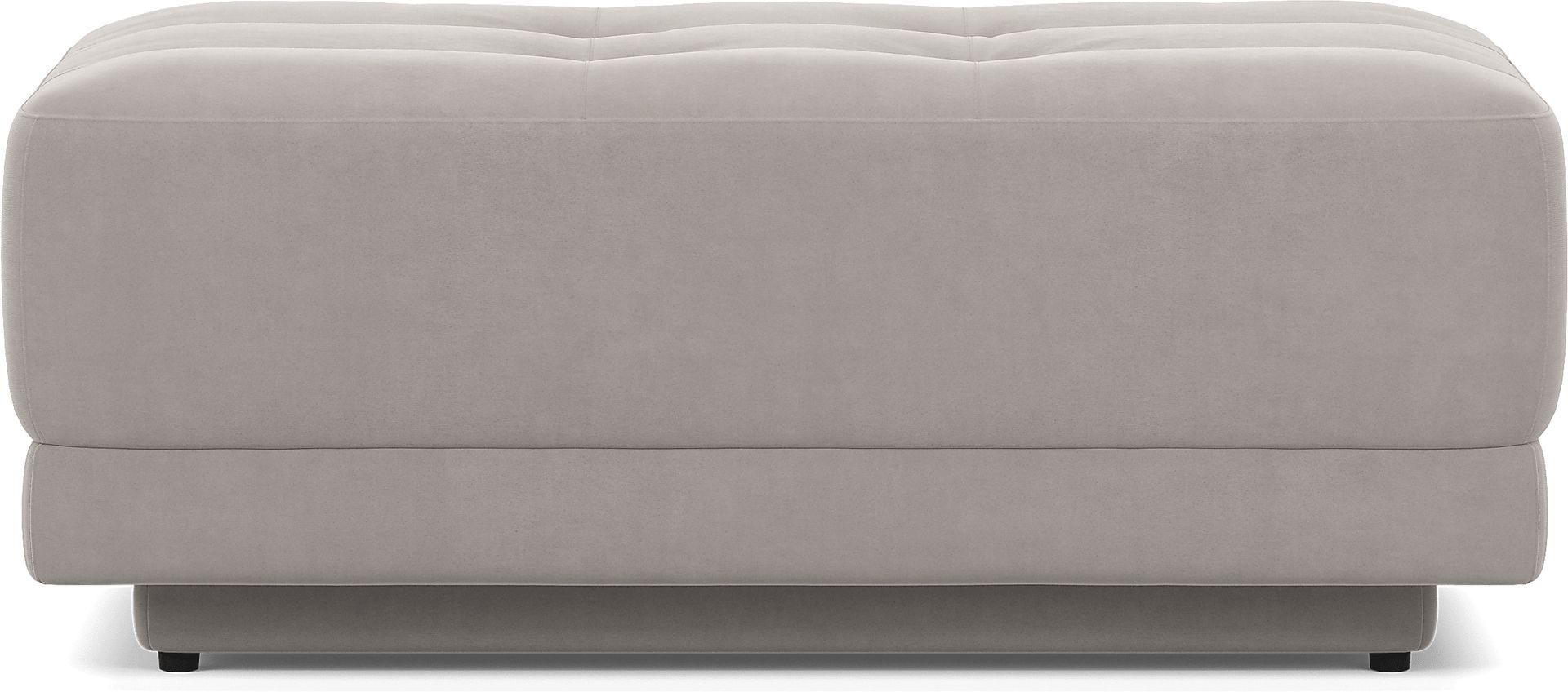 Milano Platinum Ottoman - Image 1