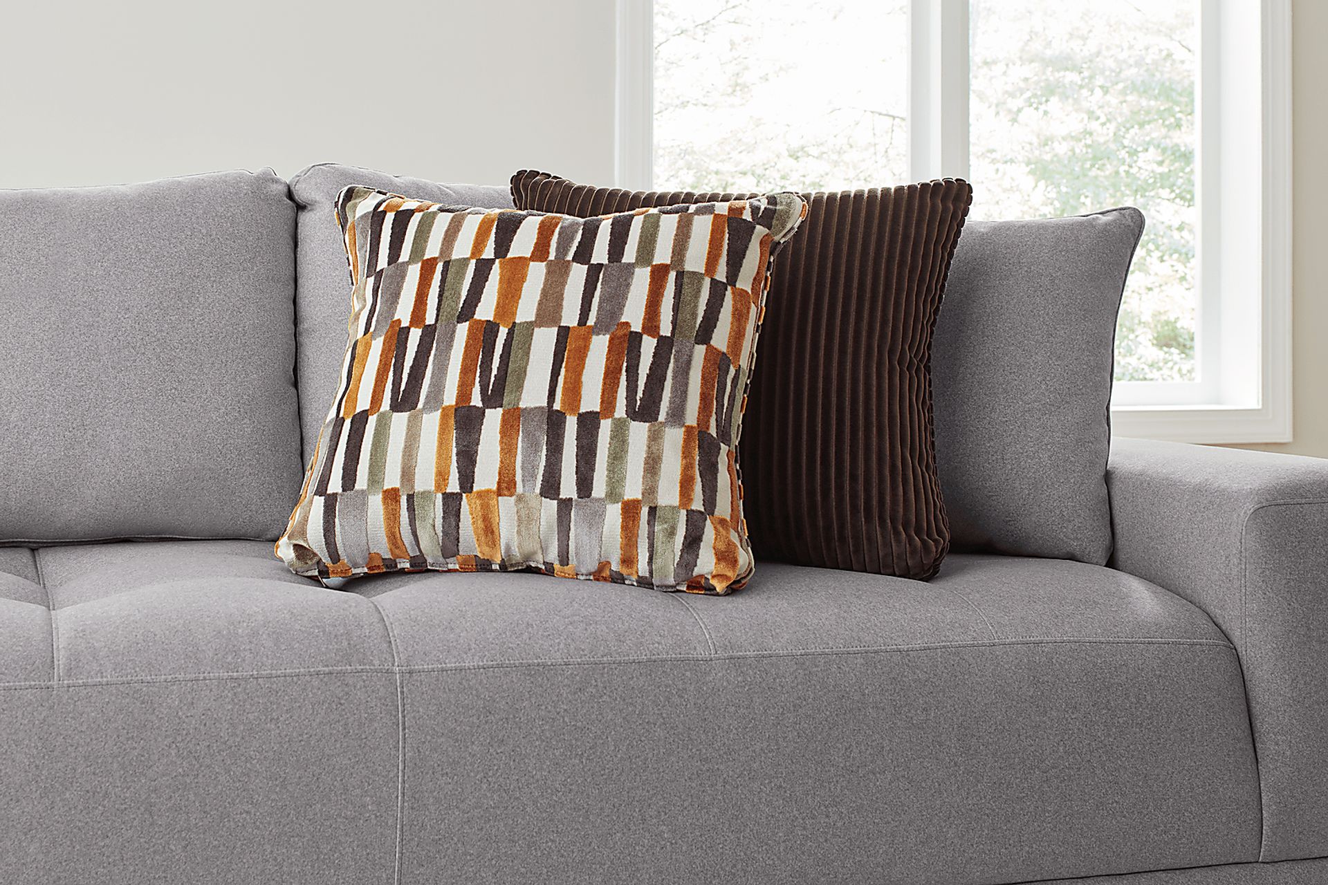Milano Smoke 2 Pc Sectional - Image 5