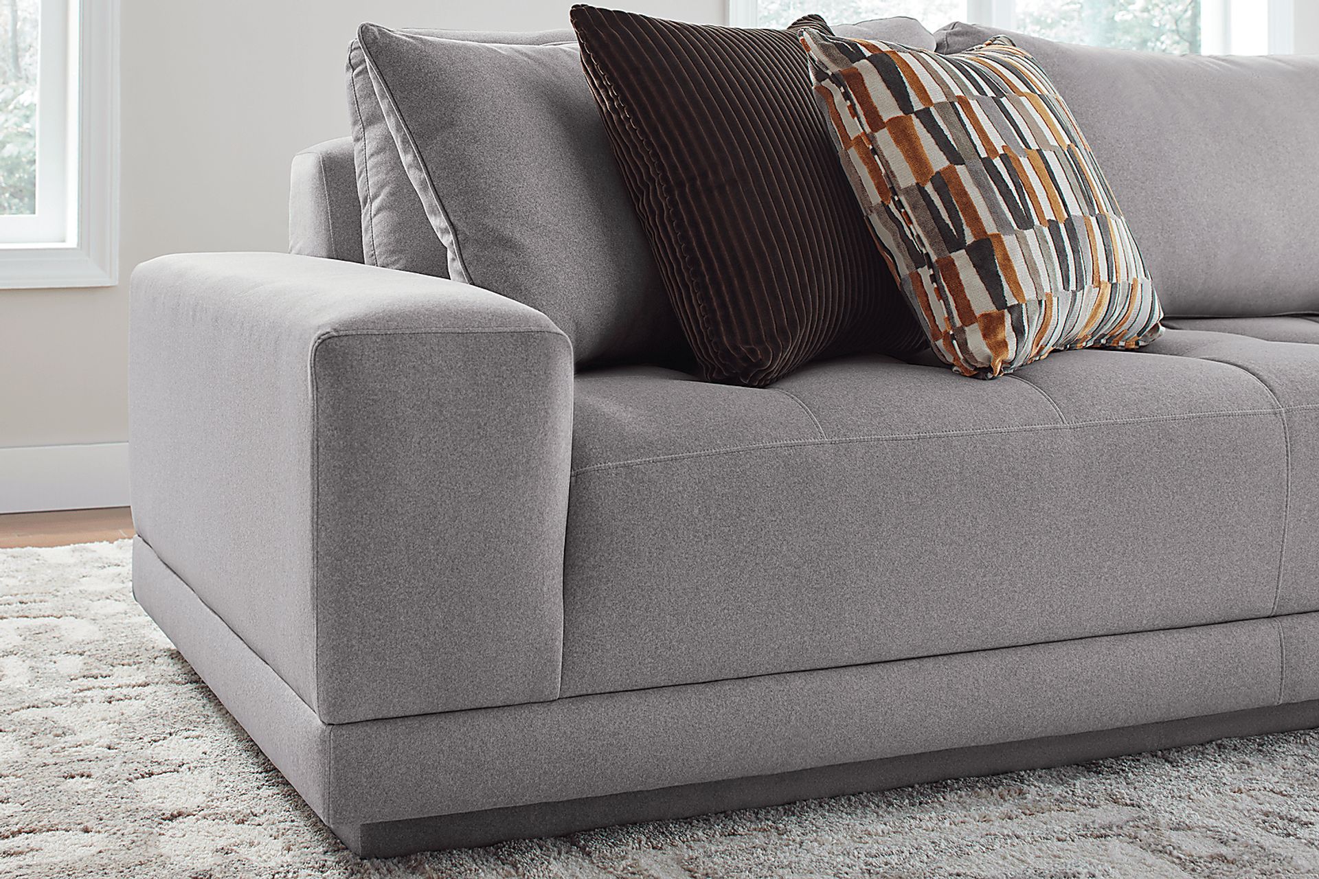 Milano Smoke 2 Pc Sectional - Image 4