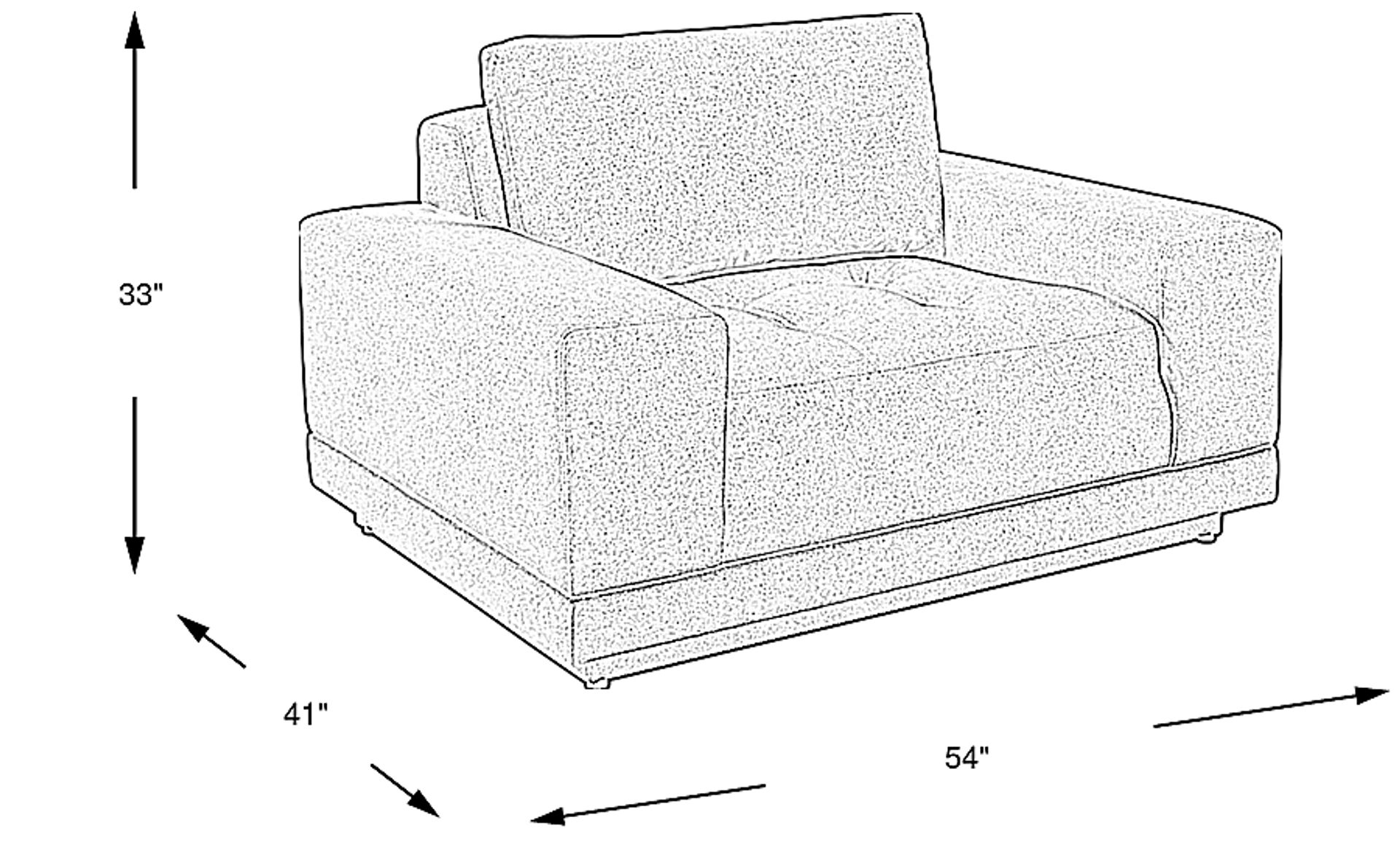 Dimension Image. Please refer to the Dimension Tab on this page for dimension details.