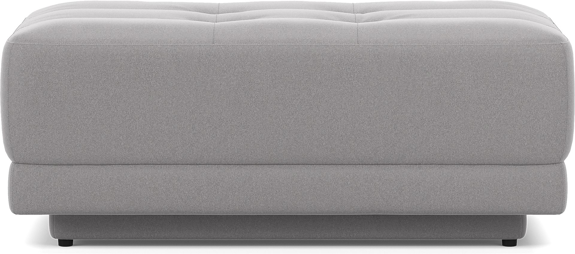 Milano Smoke Ottoman - Image 1