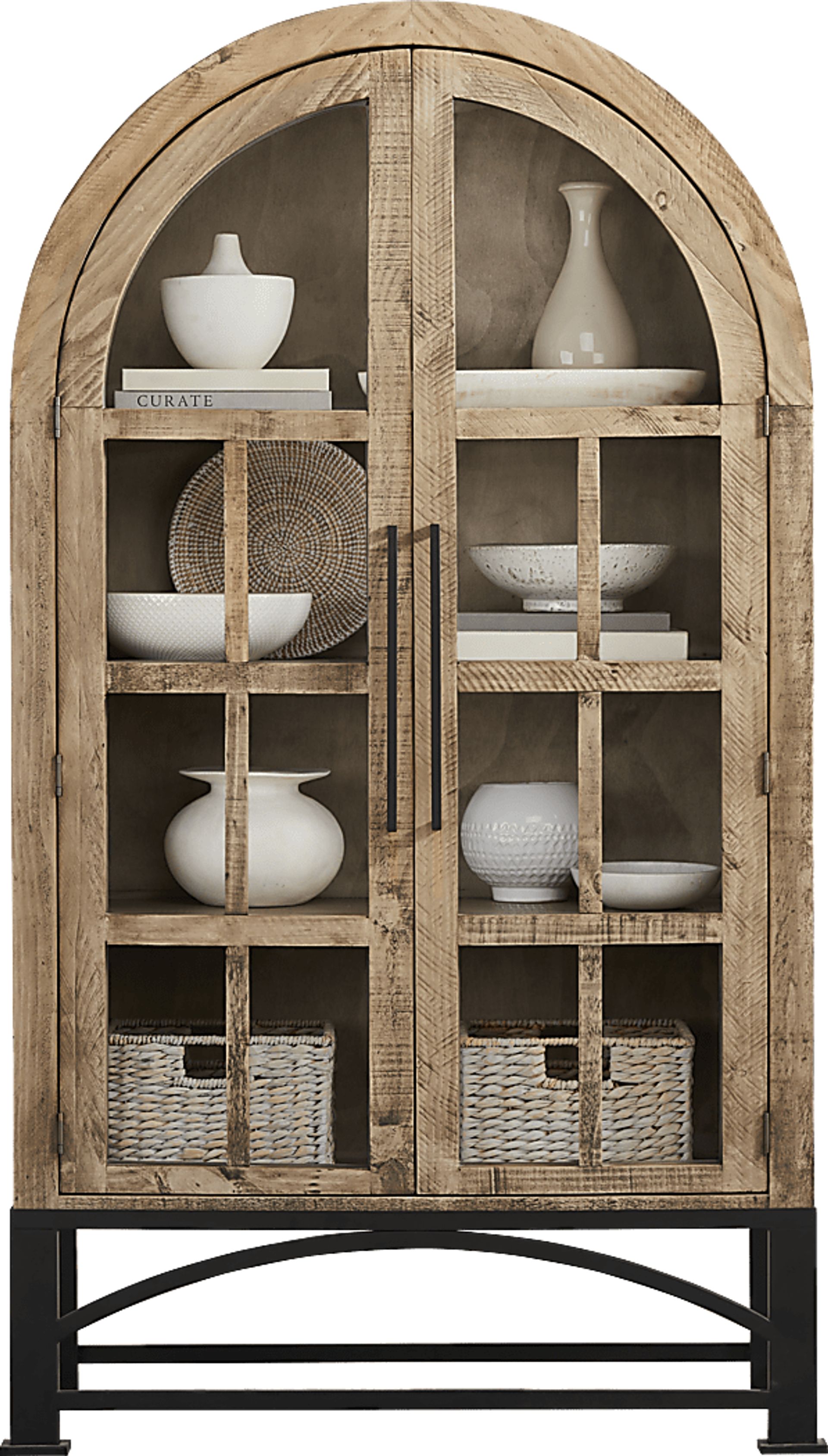 Milas Brown Cabinet - Image 3