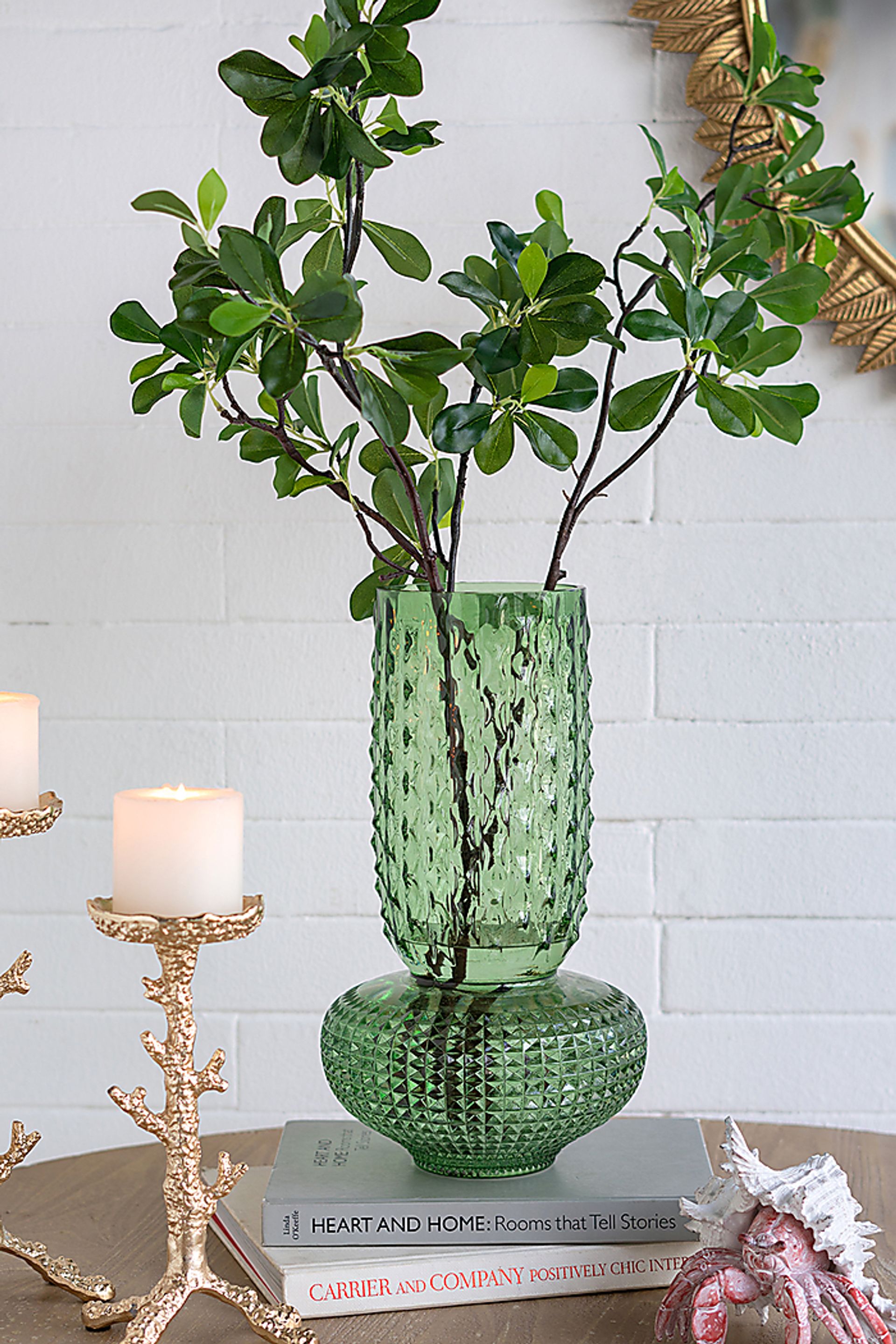 Milau Green Vase - Image 3