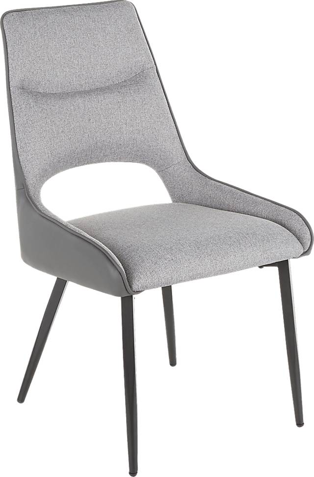 Milaudon Dark Gray Side Chiar, Set of 2 - Thumbnail - Image 2
