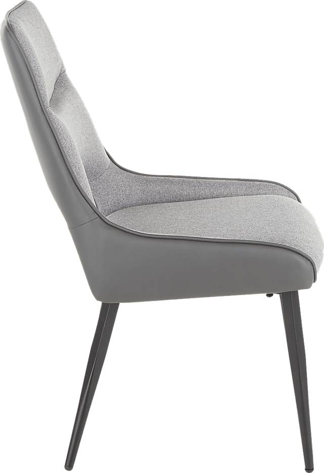 Milaudon Dark Gray Side Chiar, Set of 2 - Thumbnail - Image 3