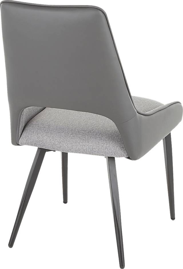 Milaudon Dark Gray Side Chiar, Set of 2 - Thumbnail - Image 4