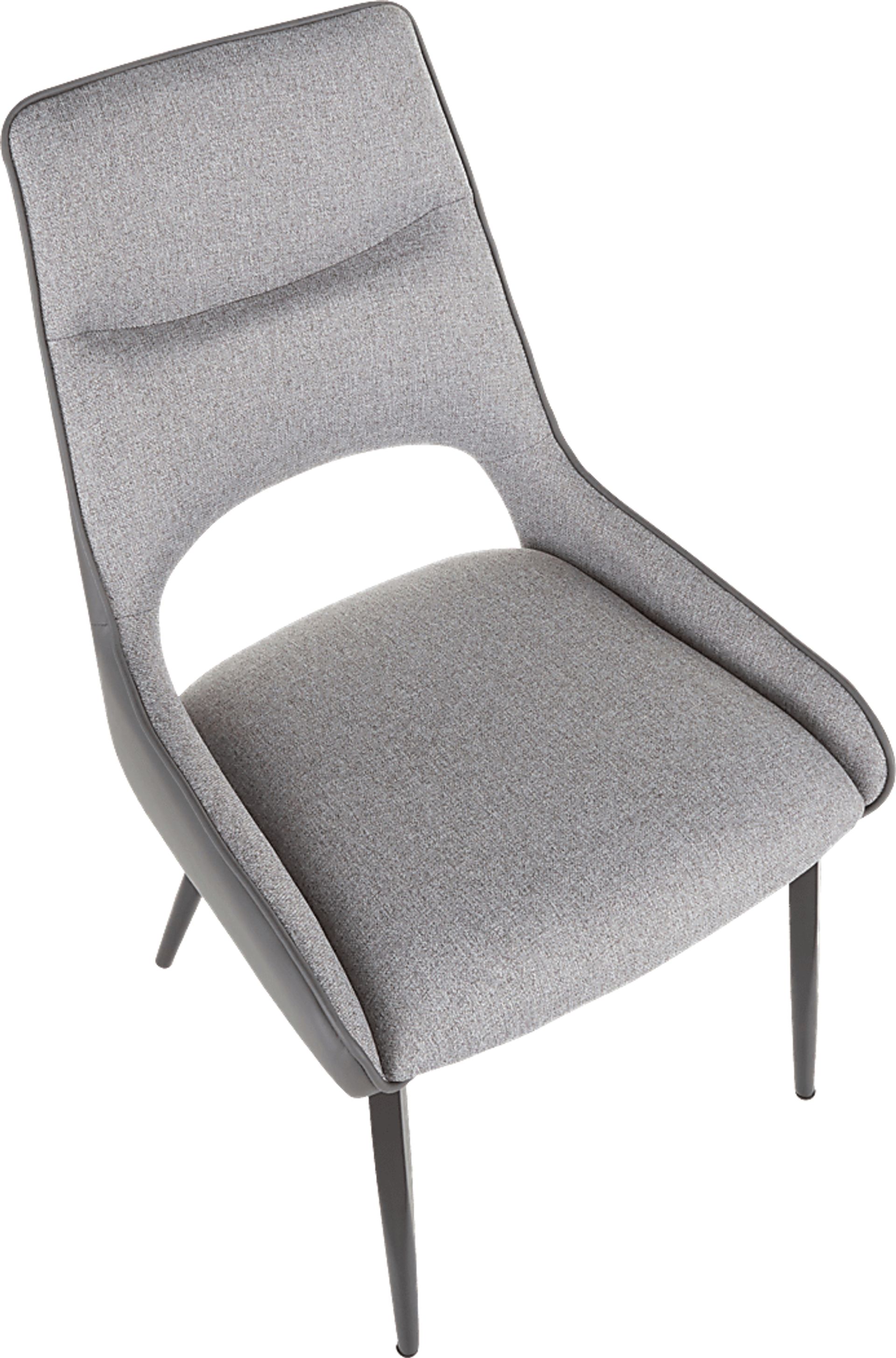 Milaudon Dark Gray Side Chiar, Set of 2 - Image 7