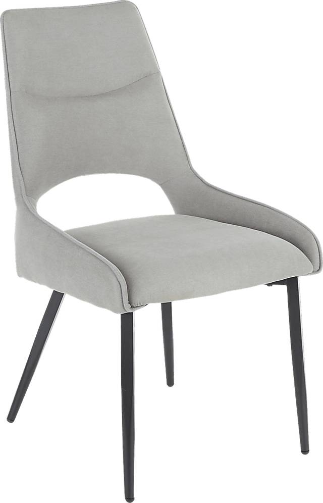 Milaudon Gray Side Chair, Set of 2 - Thumbnail - Image 2