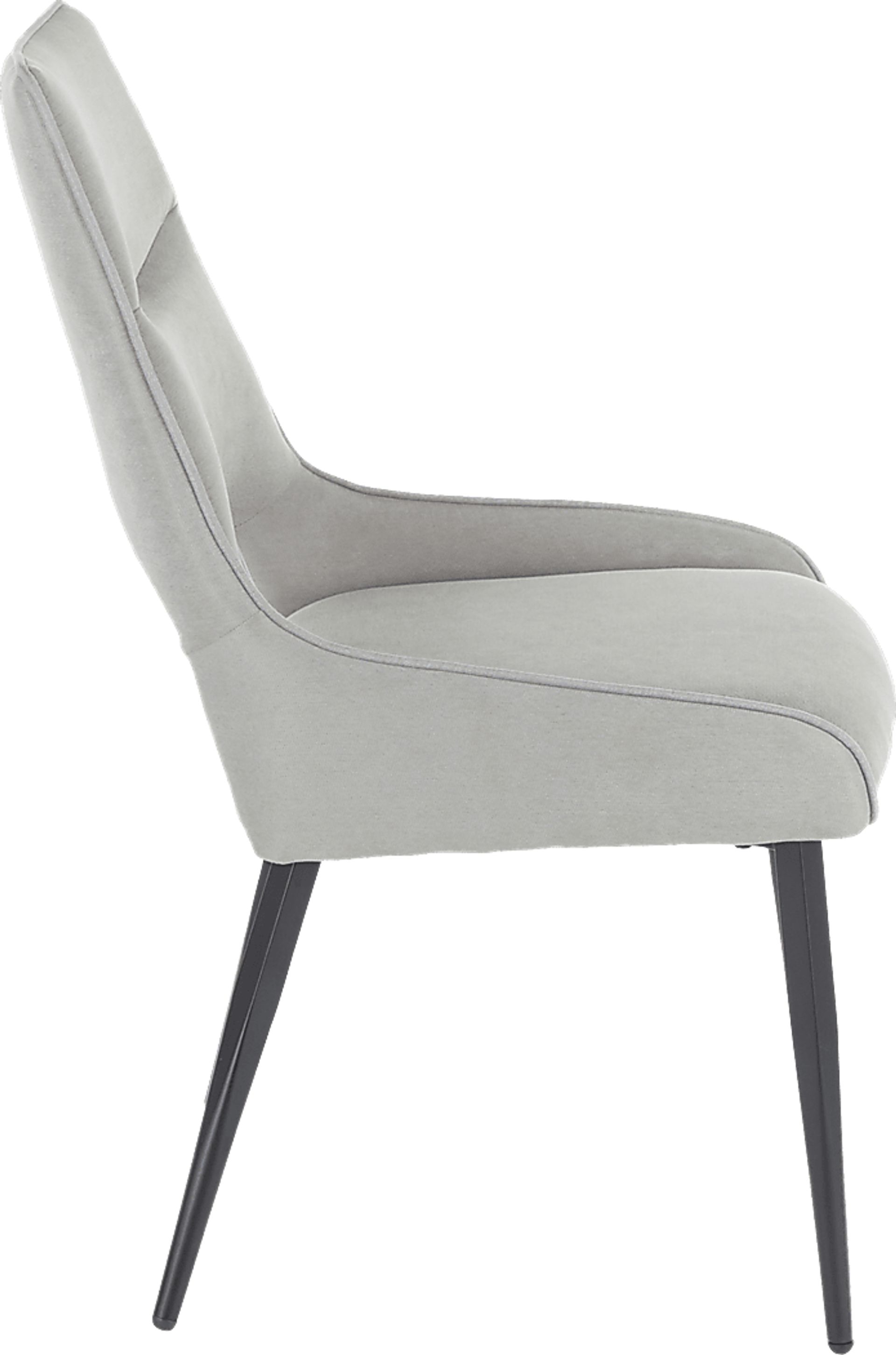 Milaudon Gray Side Chair, Set of 2 - Image 3
