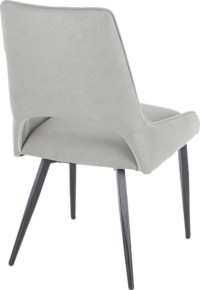 Milaudon Gray Side Chair, Set of 2 - Thumbnail - Image 4