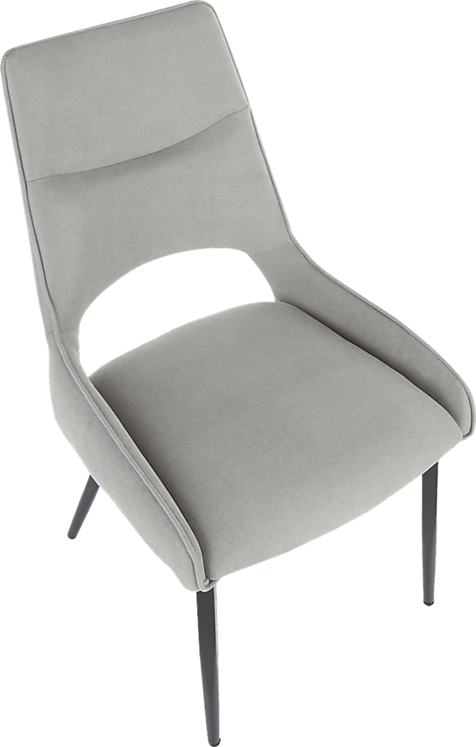 Milaudon Gray Side Chair, Set of 2 - Image 7