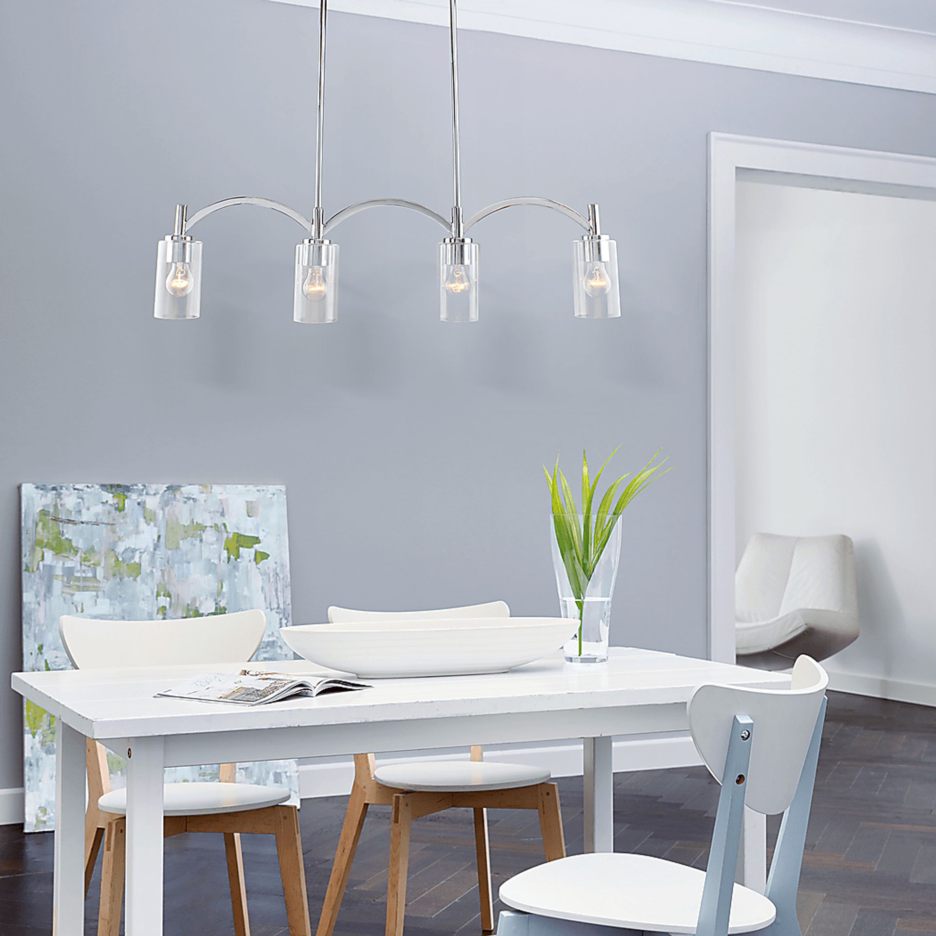 Milburn Farms Chrome Pendant - Image 2