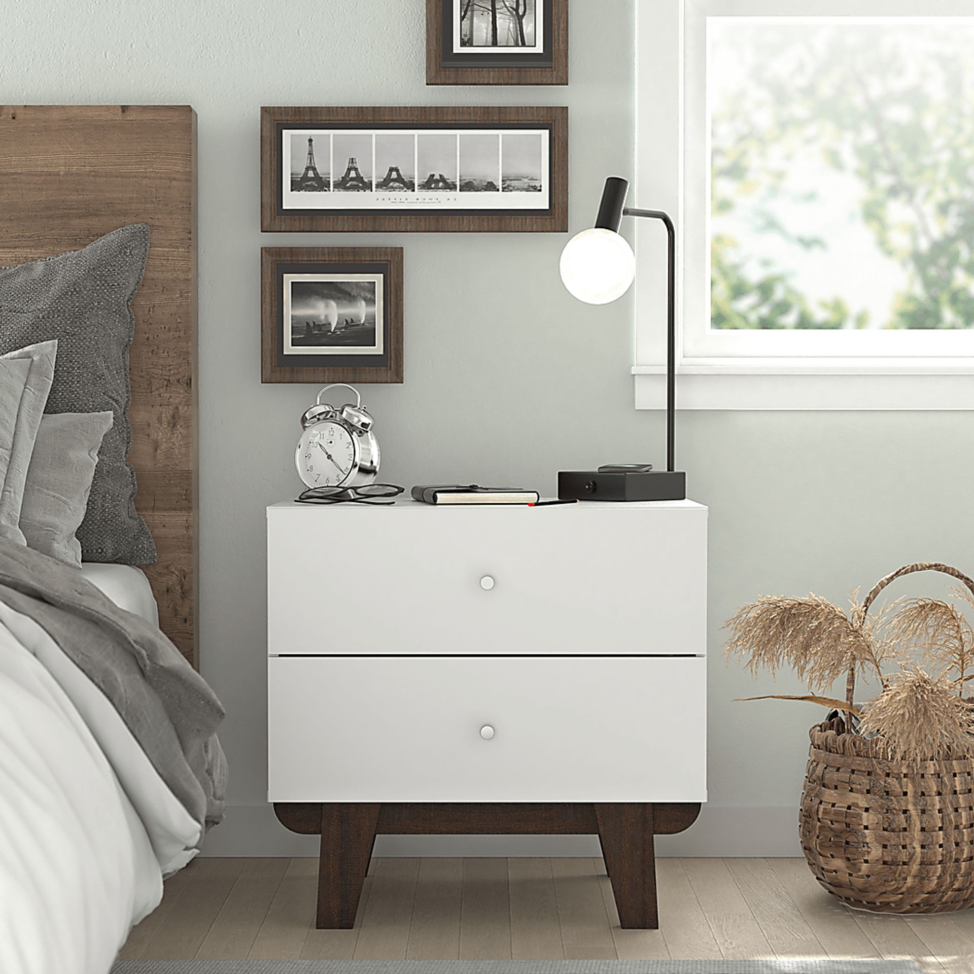 Mildas White End Table - Image 10