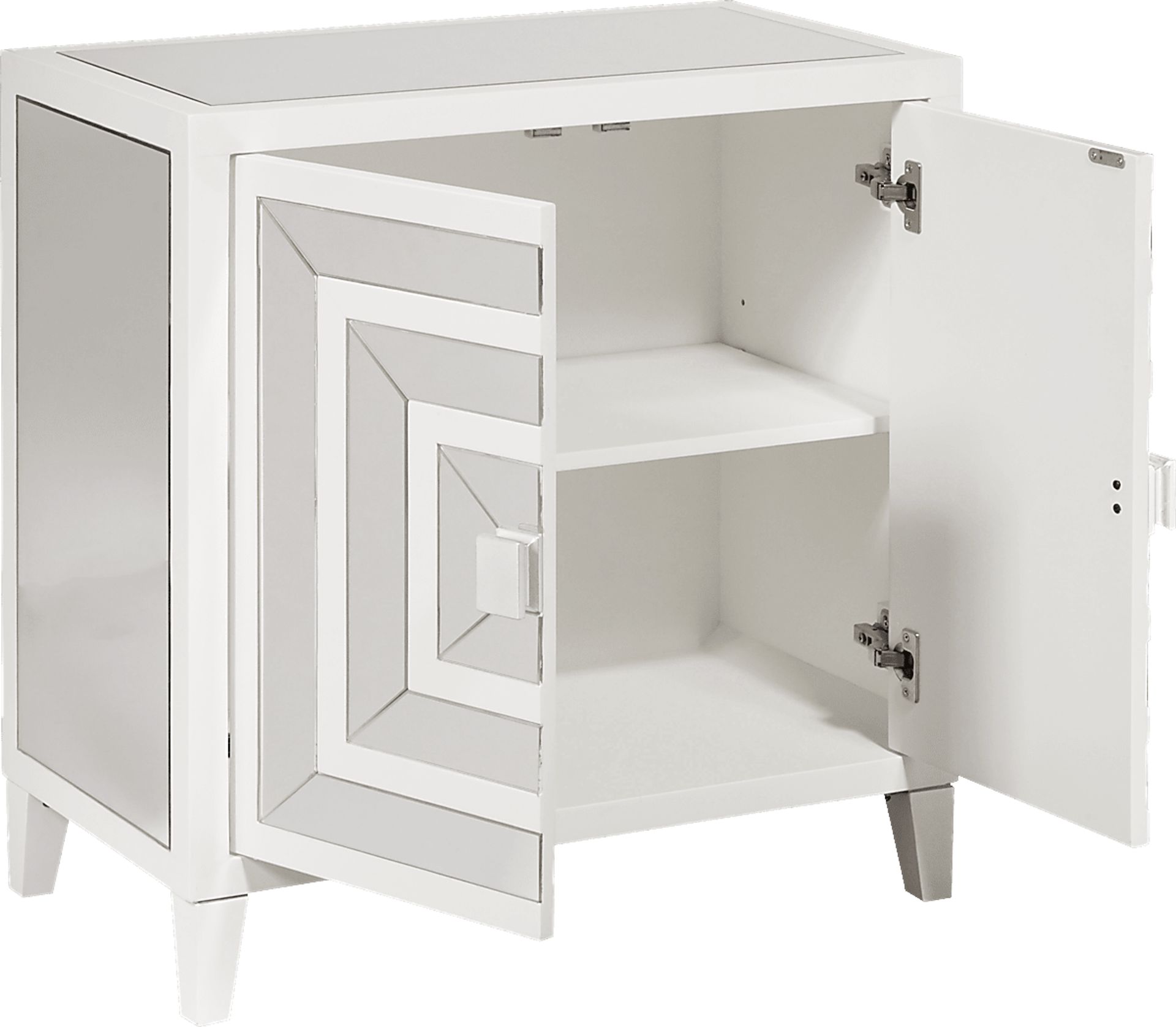 Mildred Road White Accent Cabinet - Image 2