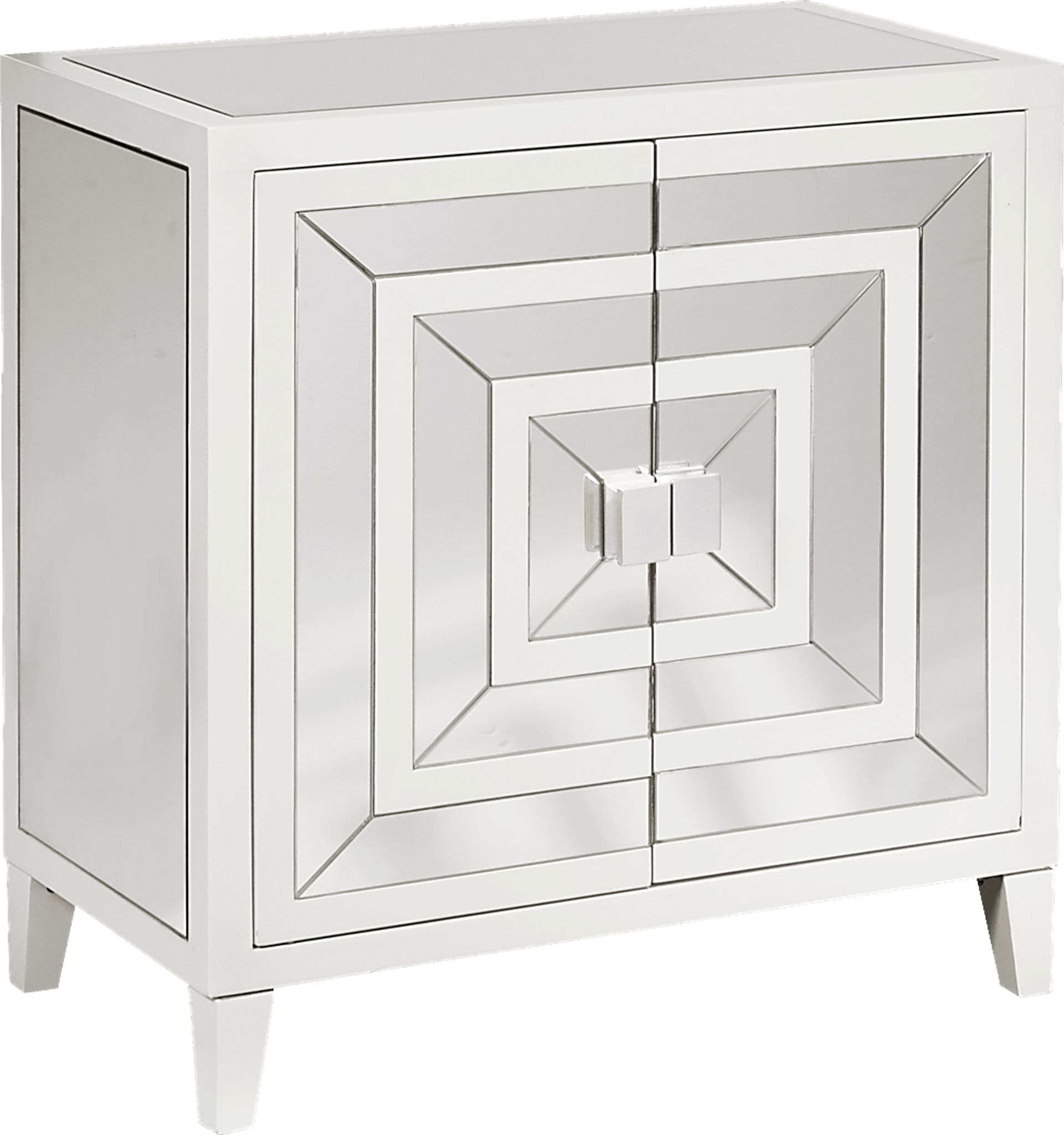 Mildred Road White Accent Cabinet - Image 1