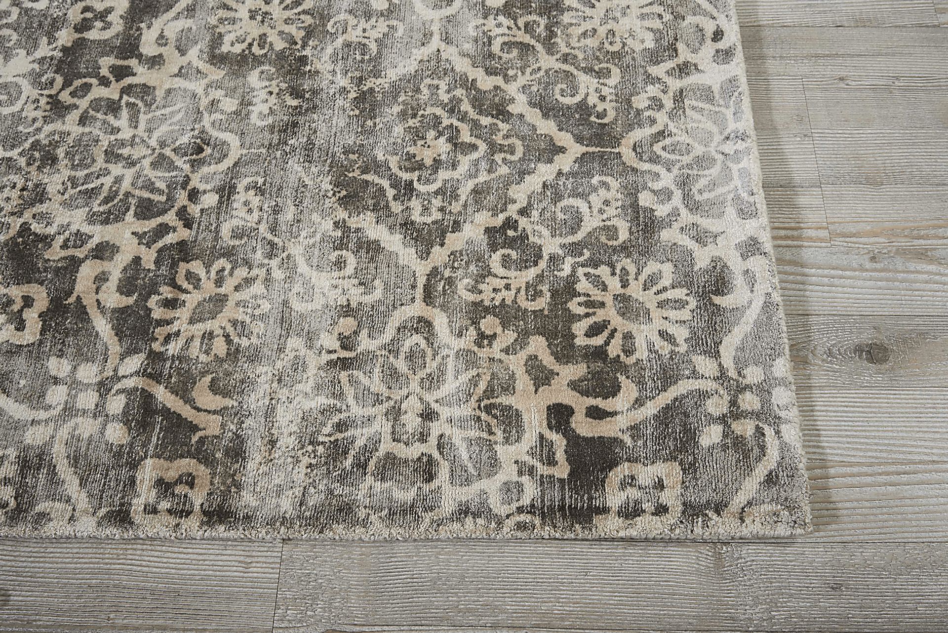 Milen Gray 2'3 x 8' Runner Rug - Image 2