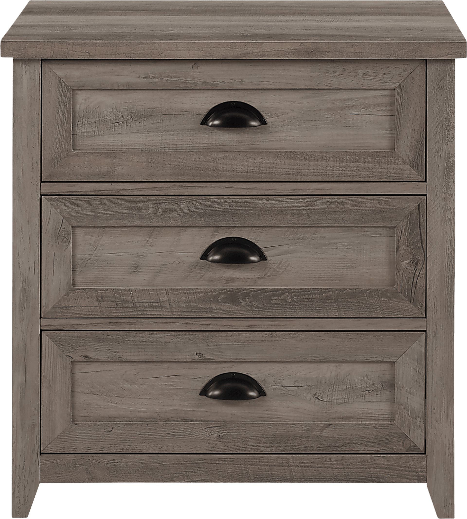 Milesford Gray Nightstand - Image 6