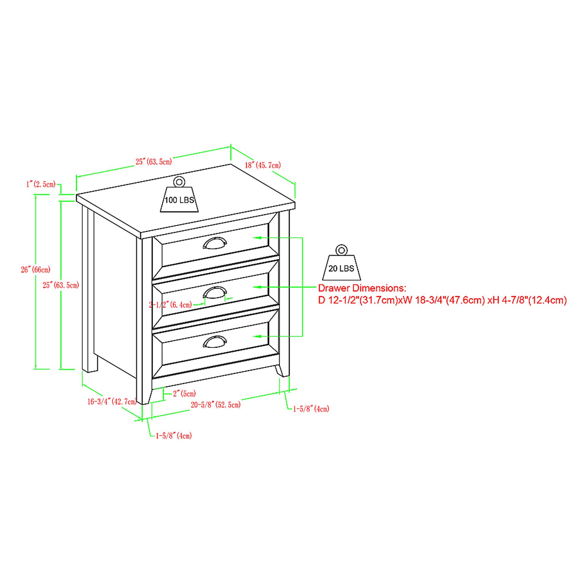 Milesford Gray Nightstand - Image 7