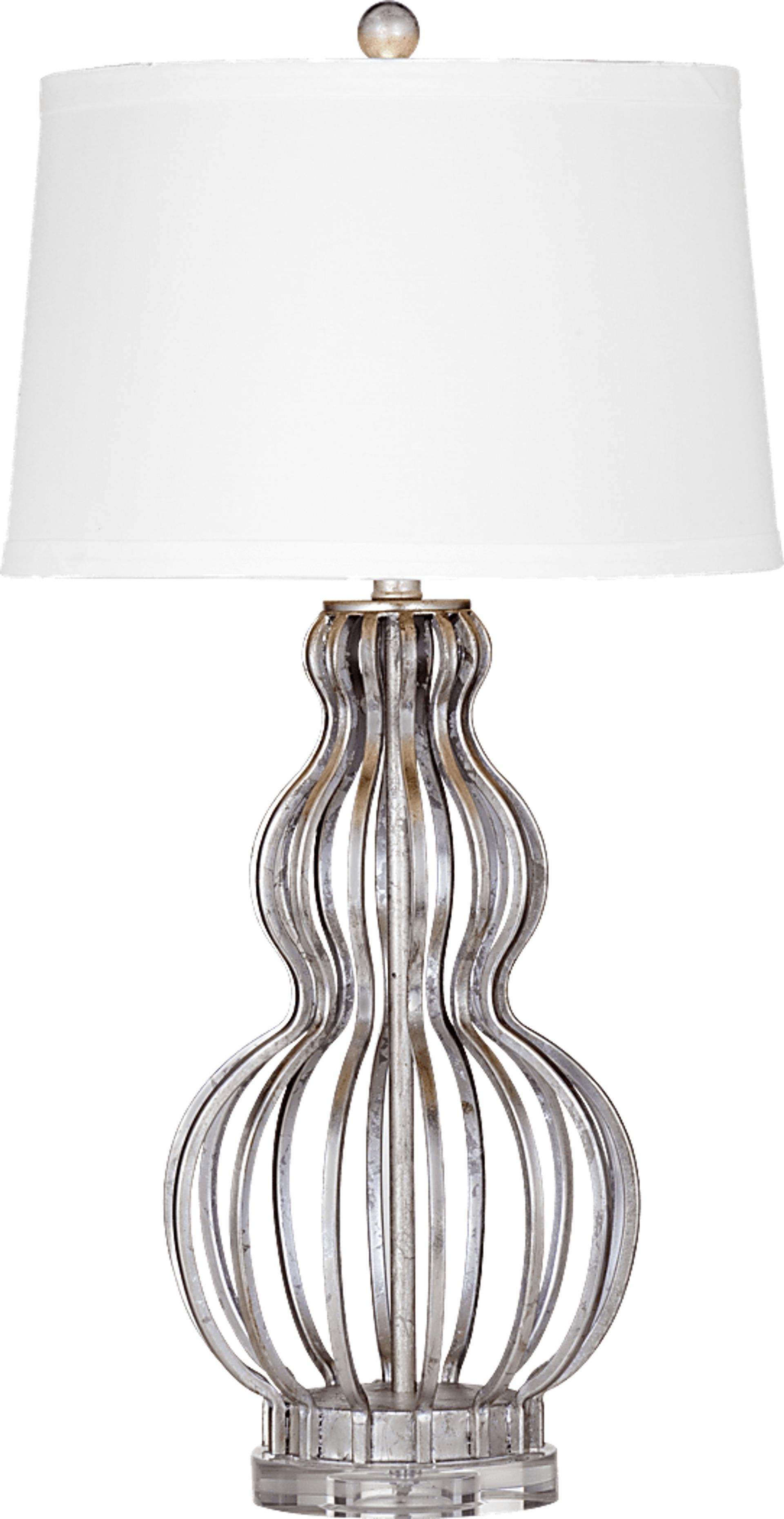 Milford Mally Silver Lamp - Image 1