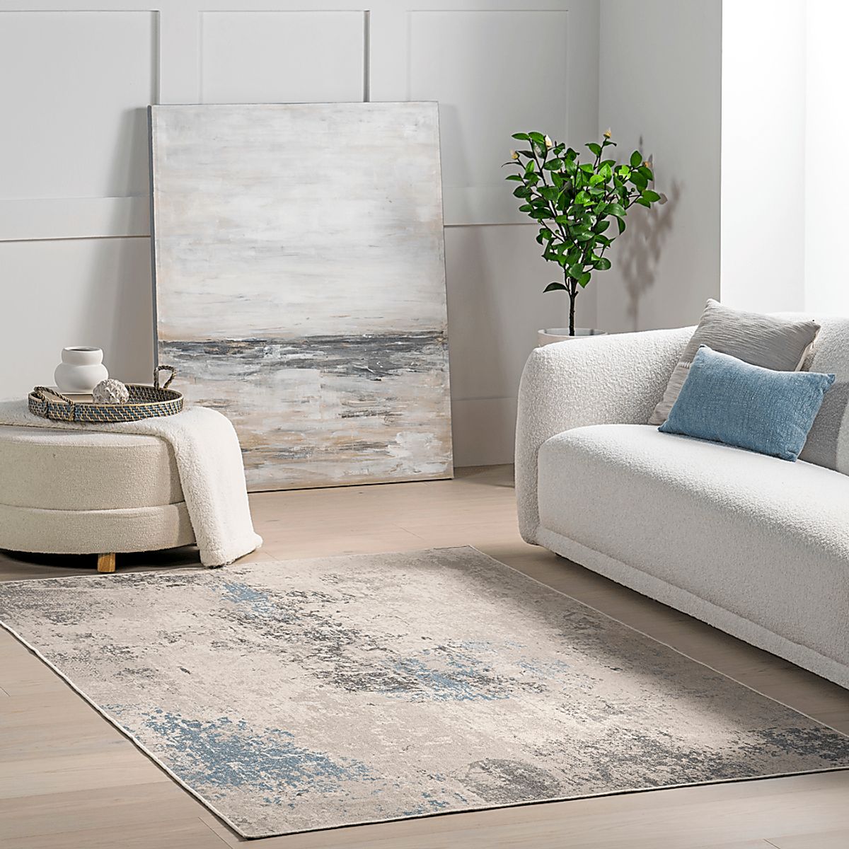 Miliania Gray Rugs | Rooms to Go