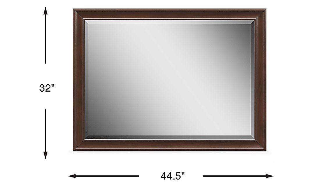 Mill Valley II Cherry Finish Mirror