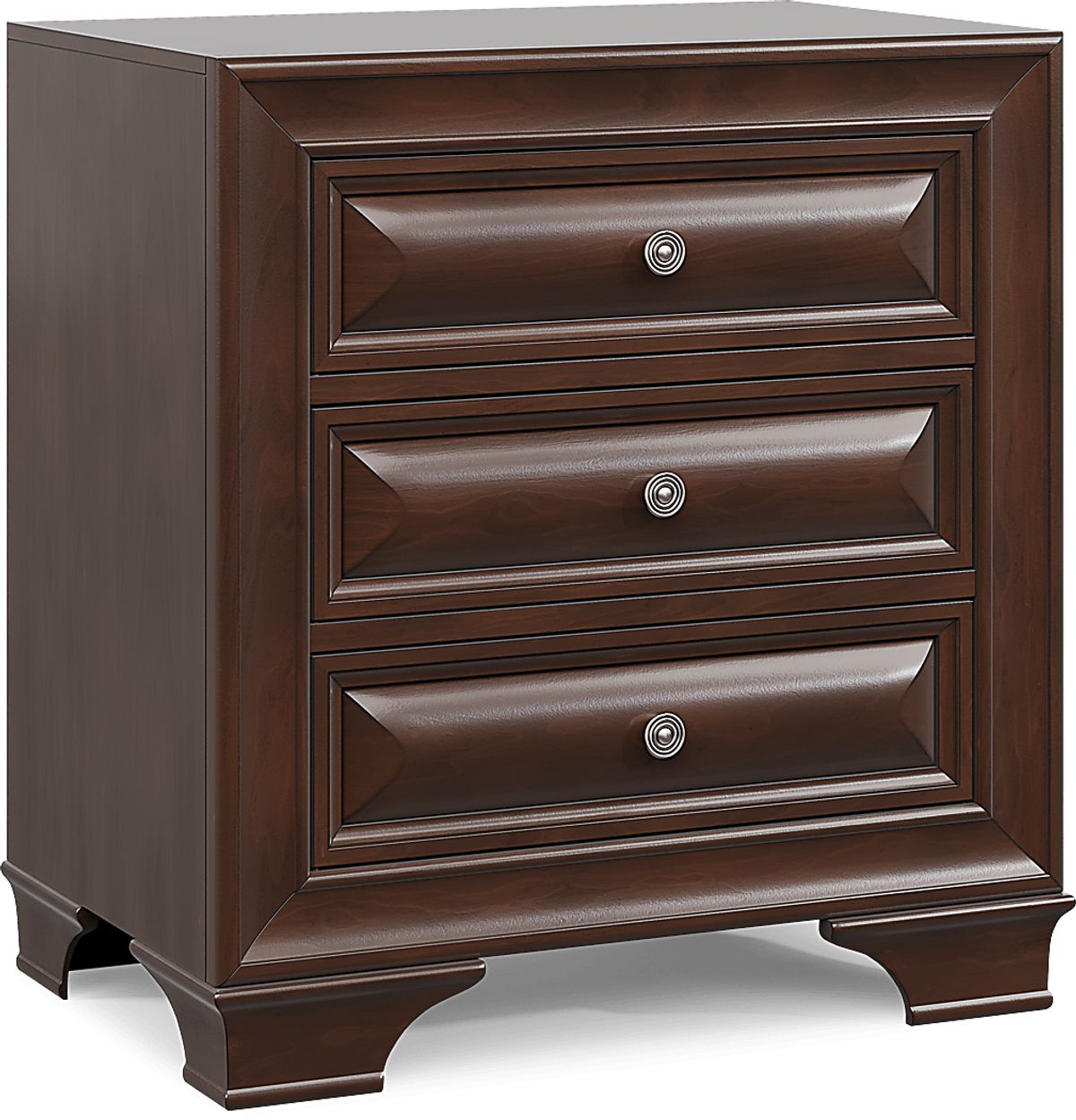 Mill Valley II 7 Pc Dark Cherry Wood King Bedroom Set With Dresser ...